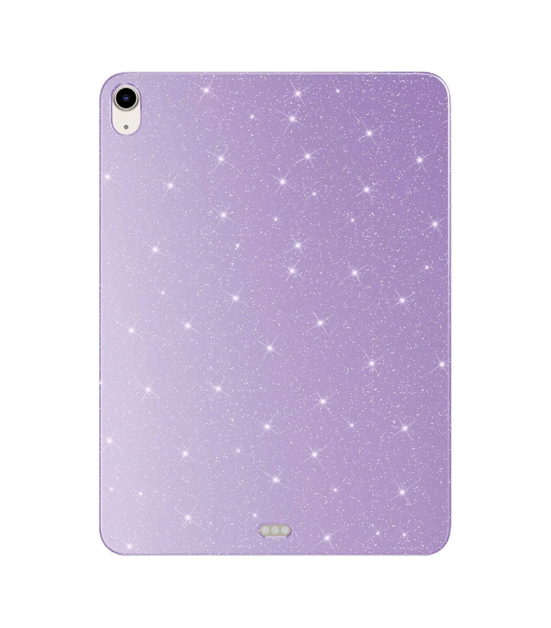 Lexroo Apple Uyumlu iPad Air 11 2025 M3 Simli Parlak Görünümlü Tablet Koton Kılıf - Lila Silikon Lexroo Apple Uyumlu iPad Air 11 2025 M3 Simli Parlak Görünümlü Tablet Koton Kılıf - Lila Silikon