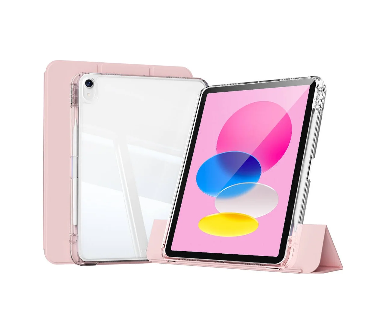 Lexroo Apple Uyumlu iPad 11.nesil 2025 Kılıf Magnetik Ayrılabilen Airbagli Sliding Tablet Kılıfı - Pembe Lexroo Apple Uyumlu iPad 11.nesil 2025 Kılıf Magnetik Ayrılabilen Airbagli Sliding Tablet Kılıfı - Pembe