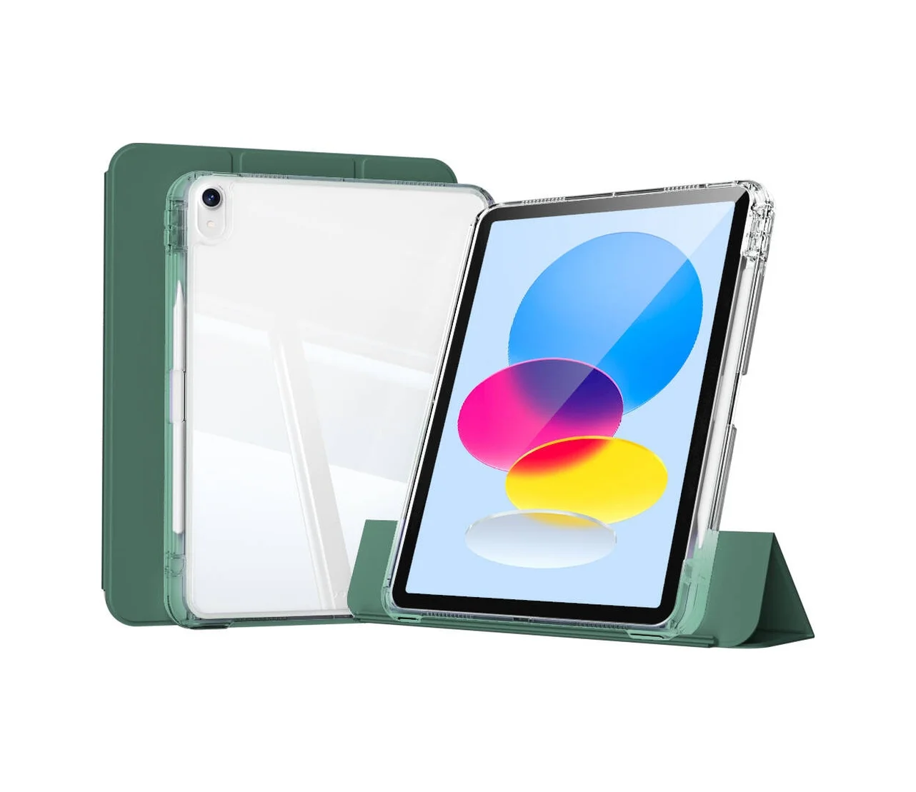 Lexroo Apple Uyumlu iPad 11.nesil 2025 Kılıf Magnetik Ayrılabilen Airbagli Sliding Tablet Kılıfı - Koyu Yeşil Lexroo Apple Uyumlu iPad 11.nesil 2025 Kılıf Magnetik Ayrılabilen Airbagli Sliding Tablet Kılıfı - Koyu Yeşil