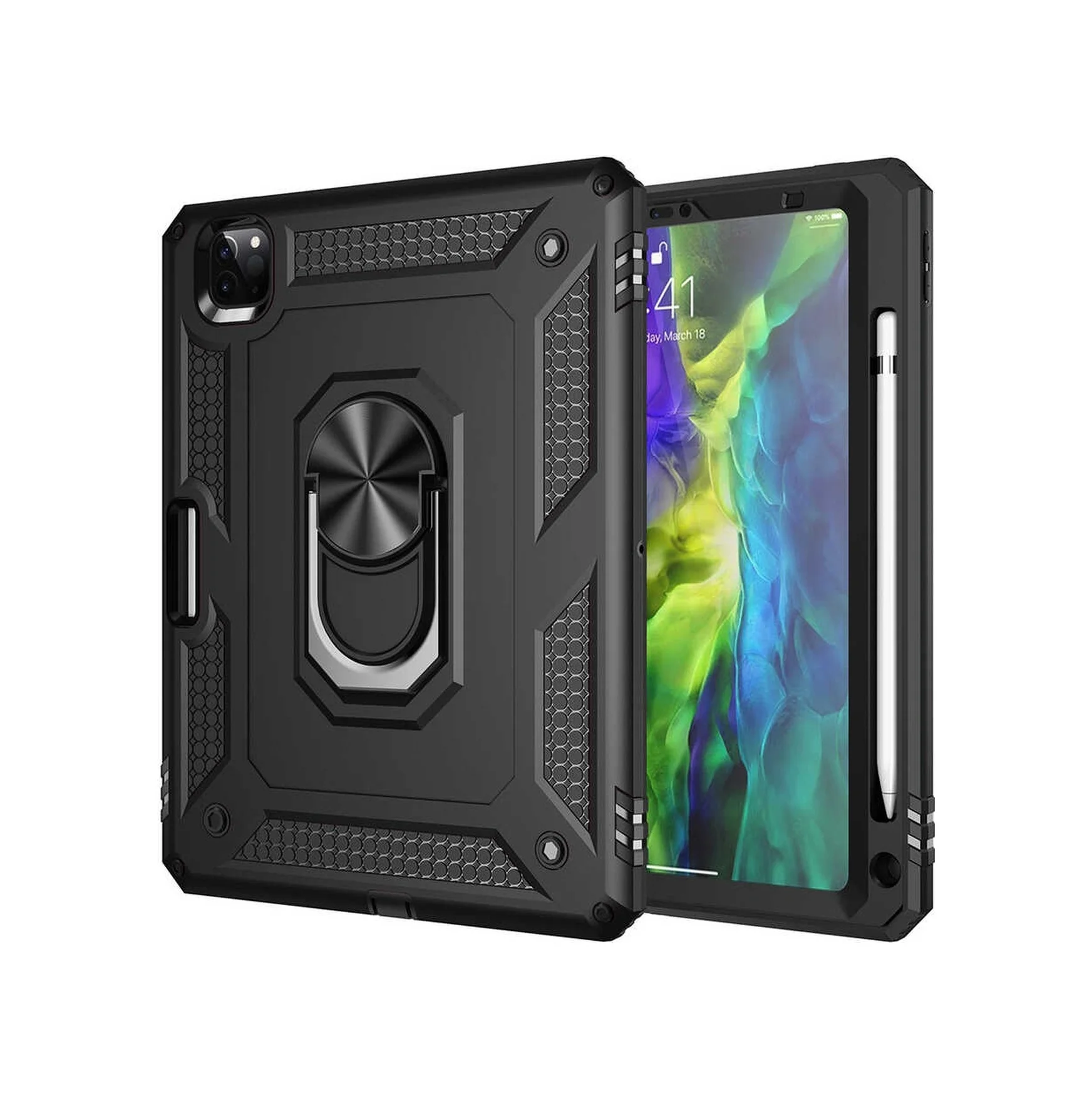 Lexroo Apple Uyumlu iPad Pro 11 2022 M2 Kılıf Tablet Vega Kılıf - Siyah Lexroo Apple Uyumlu iPad Pro 11 2022 M2 Kılıf Tablet Vega Kılıf - Siyah