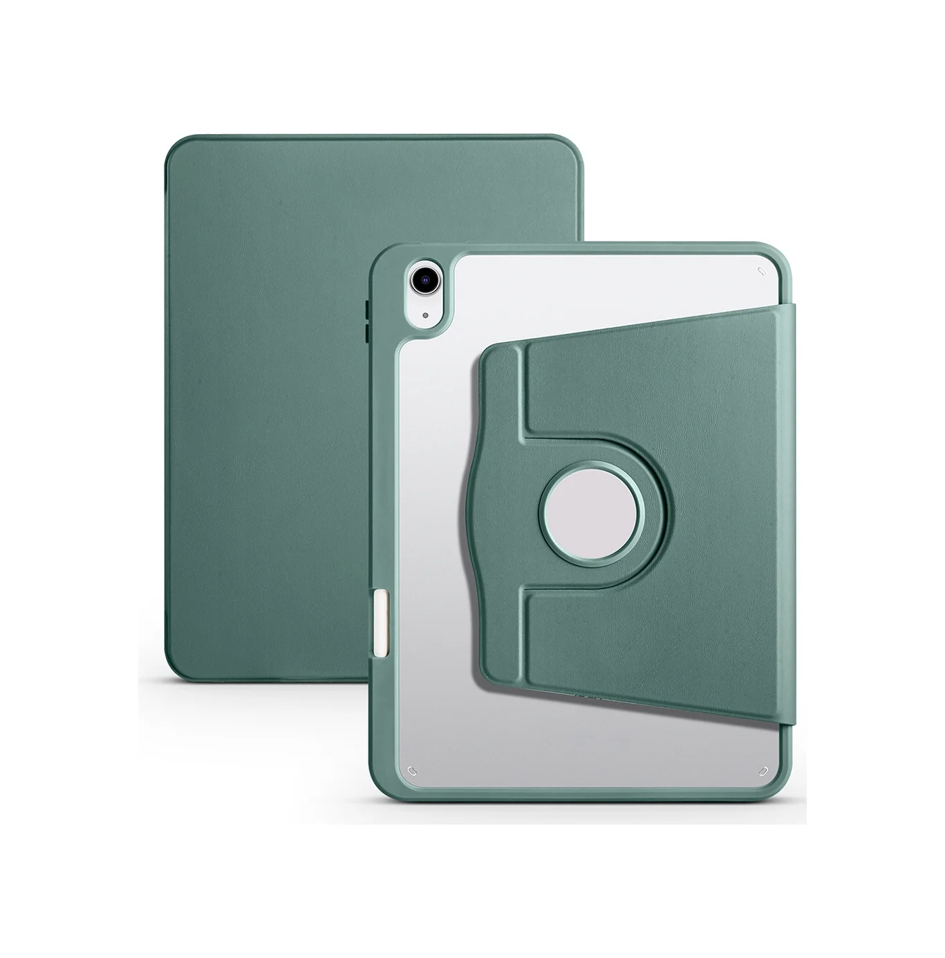 Lexroo Apple Uyumlu iPad 11.nesil 2025 Kılıf Termik Kalem Bölmeli Dönebilen Standlı Kılıf - Koyu Yeşil Silikon Lexroo Apple Uyumlu iPad 11.nesil 2025 Kılıf Termik Kalem Bölmeli Dönebilen Standlı Kılıf - Koyu Yeşil Silikon