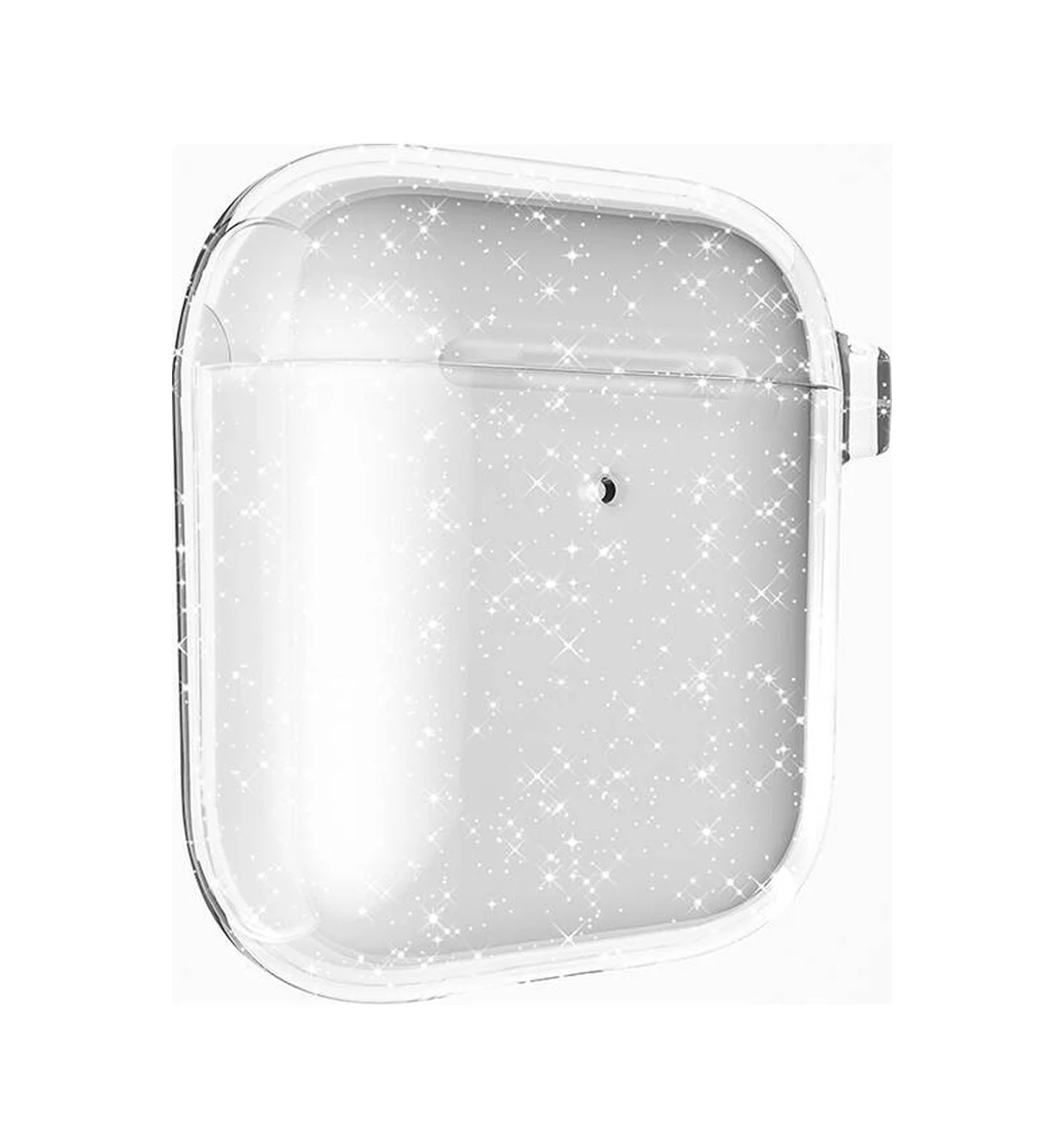 Lexroo Apple Uyumlu Airpods Allstar Airbag 32 Parlayan Simli Saydam Renkli Kılıf - Şeffaf Lexroo Apple Uyumlu Airpods Allstar Airbag 32 Parlayan Simli Saydam Renkli Kılıf - Şeffaf