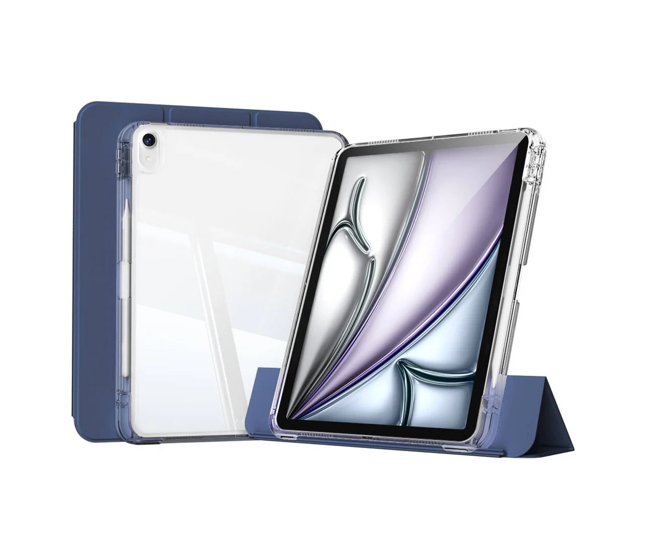 Lexroo Apple Uyumlu iPad Air 11 2025 M3 Kılıf Magnetik Ayrılabilen Airbagli Sliding Tablet Kılıfı - Lacivert Lexroo Apple Uyumlu iPad Air 11 2025 M3 Kılıf Magnetik Ayrılabilen Airbagli Sliding Tablet Kılıfı - Lacivert