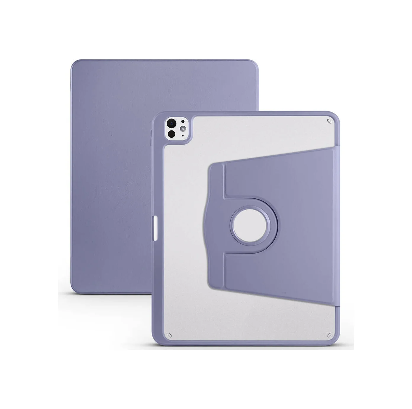 Lexroo Apple Uyumlu iPad Pro 13 2025 M5 Kılıf Termik Kalem Bölmeli Dönebilen Standlı Kılıf - Lavendery Gray Silikon Lexroo Apple Uyumlu iPad Pro 13 2025 M5 Kılıf Termik Kalem Bölmeli Dönebilen Standlı Kılıf - Lavendery Gray Silikon