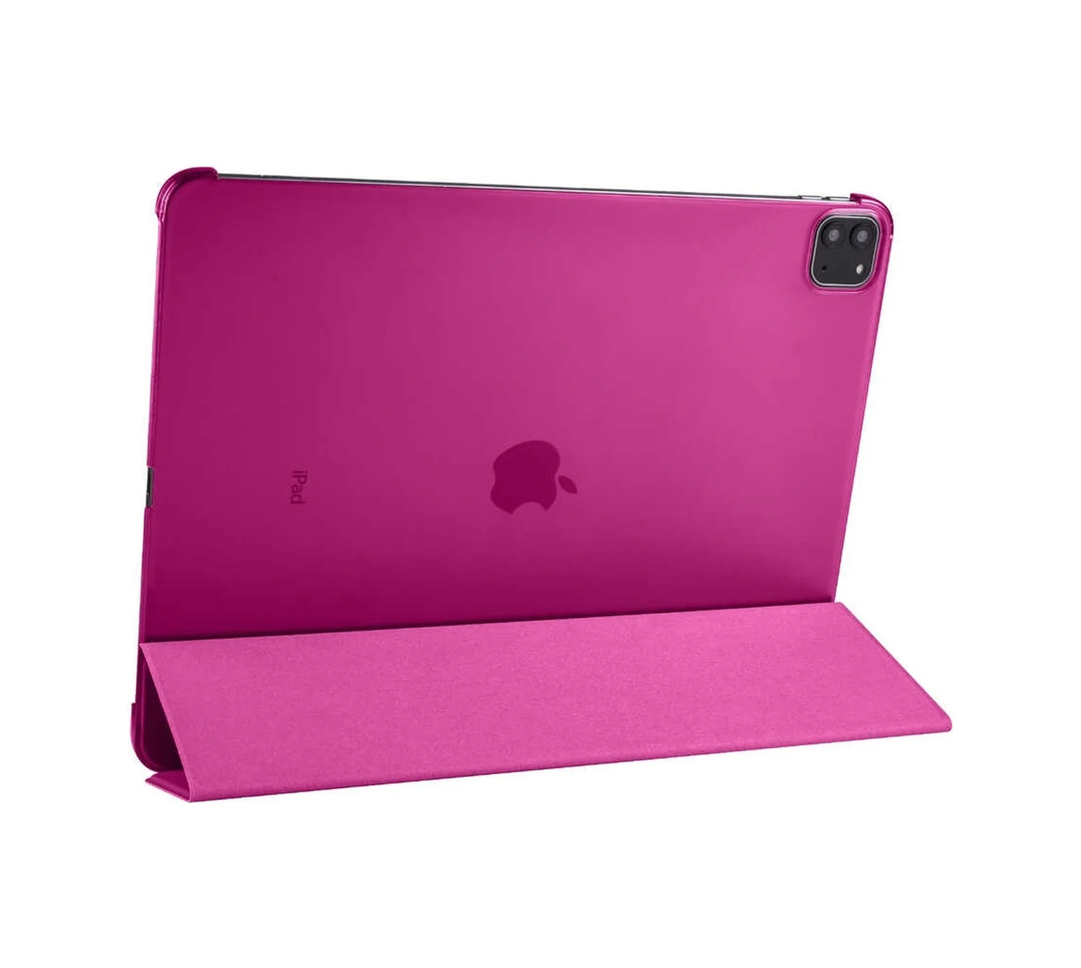 Lexroo Apple Uyumlu iPad Pro 12.9 2022 M2 Smart Cover Standlı 1-1 Kılıf - Pembe Lexroo Apple Uyumlu iPad Pro 12.9 2022 M2 Smart Cover Standlı 1-1 Kılıf - Pembe
