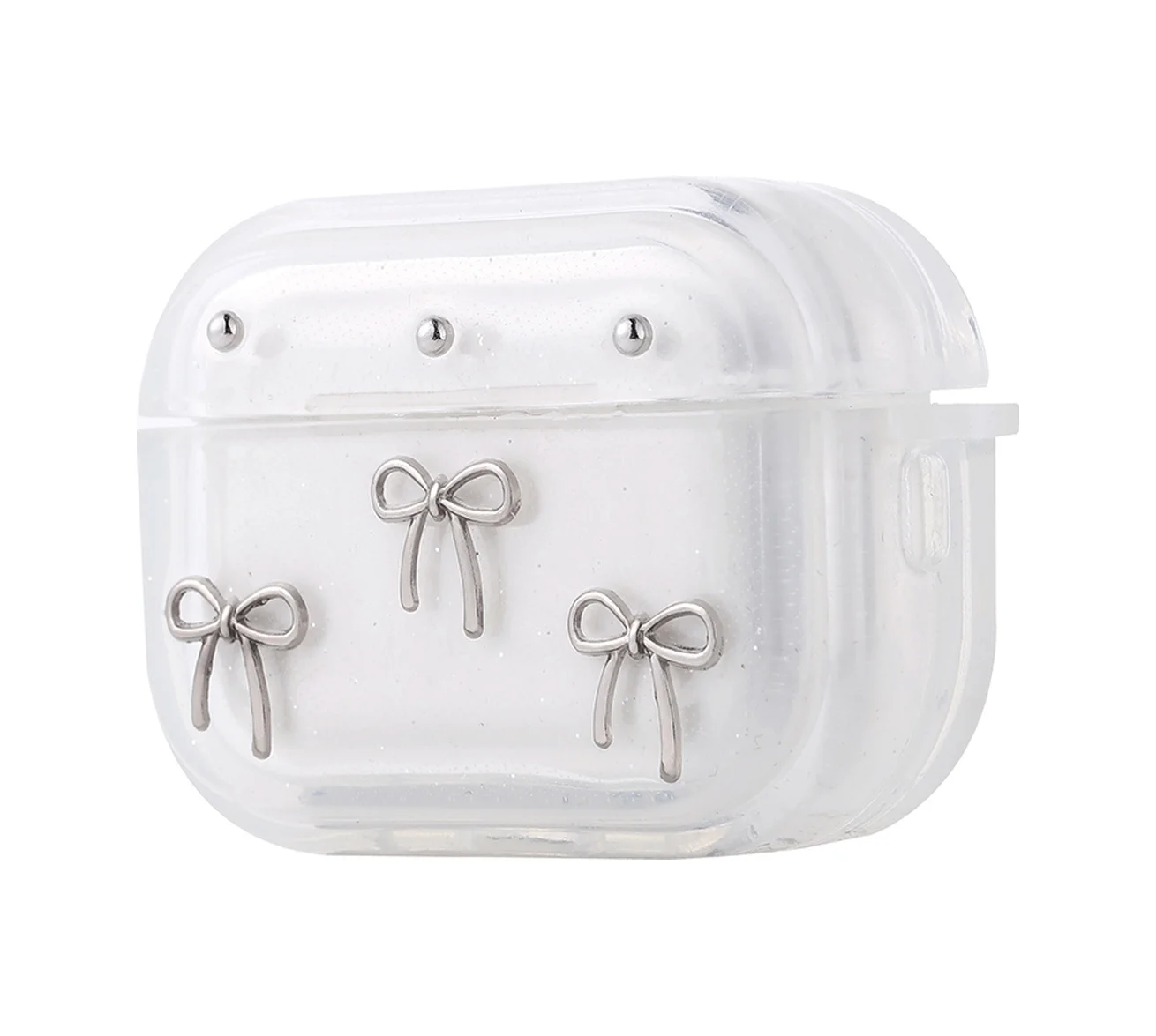 Lexroo Apple Uyumlu Airpods Pro 2 Airbag 44 Airbag Tasarımlı Simli Şeffaf Kutup Kılıf - Fiyonk Lexroo Apple Uyumlu Airpods Pro 2 Airbag 44 Airbag Tasarımlı Simli Şeffaf Kutup Kılıf - Fiyonk