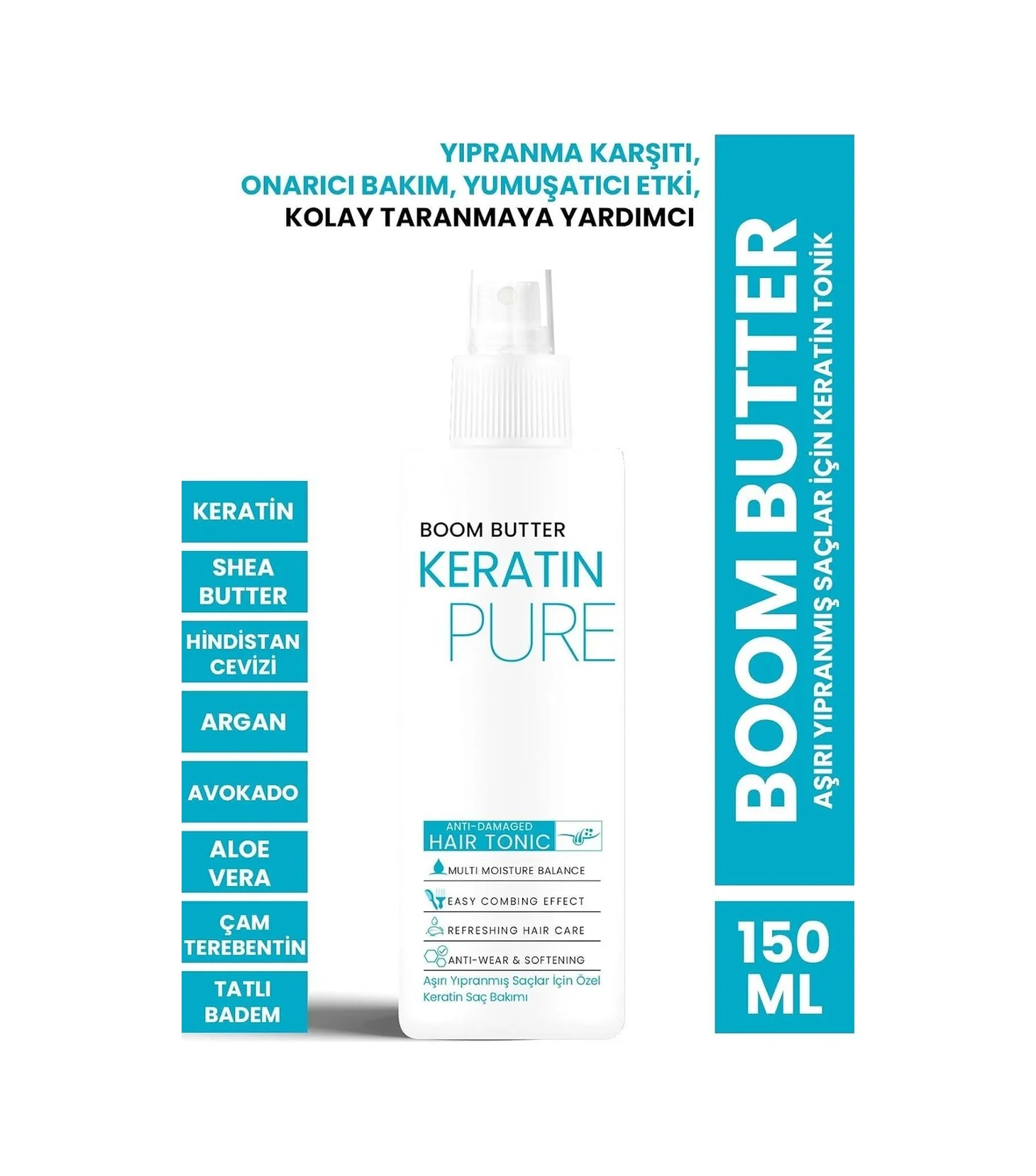 Lexroo Aşırı Yıpranmış Saçlar İçin Keratin Tonik 150ml Lexroo Aşırı Yıpranmış Saçlar İçin Keratin Tonik 150ml