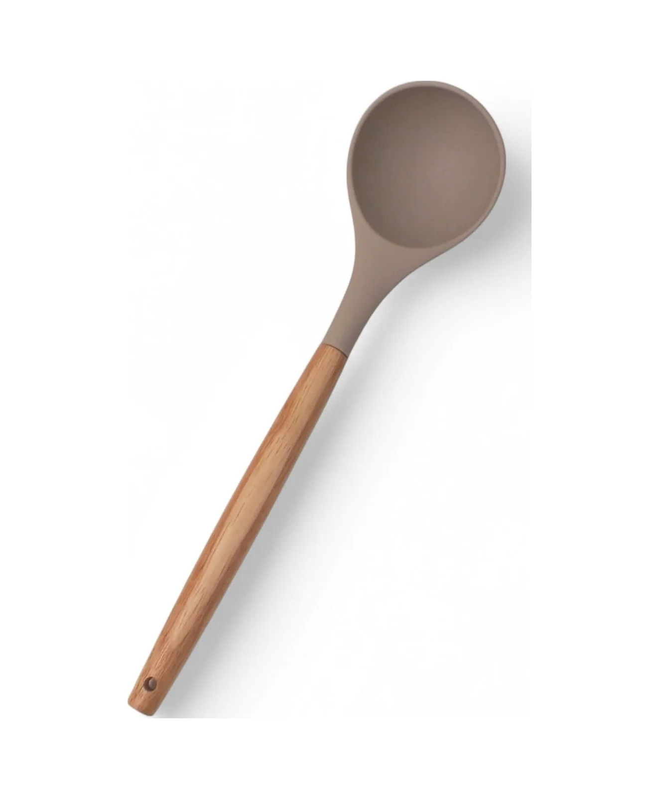 Lexroo Bambu Saplı Silikon Kepçe, Bambu Uzun Silikon Çorba Ve Sos Kepçesi 27cm 3 Renk Seçenekli Lexroo Bambu Saplı Silikon Kepçe, Bambu Uzun Silikon Çorba Ve Sos Kepçesi 27cm 3 Renk Seçenekli