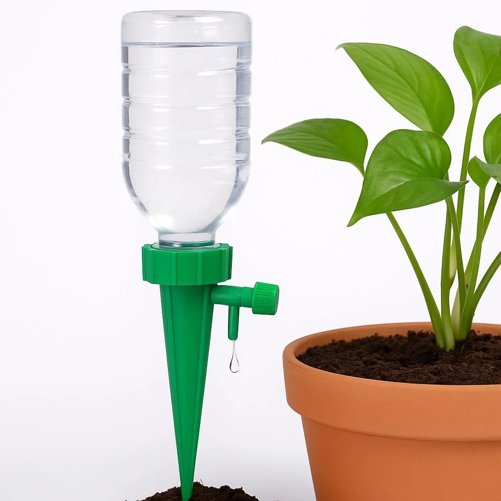 Lexroo Bitki Sulama Aparatı, Ayarlanabilir Musluklu, Su Hazneli, Sağlam Plastik, Kolay Kurulum Lexroo Bitki Sulama Aparatı, Ayarlanabilir Musluklu, Su Hazneli, Sağlam Plastik, Kolay Kurulum