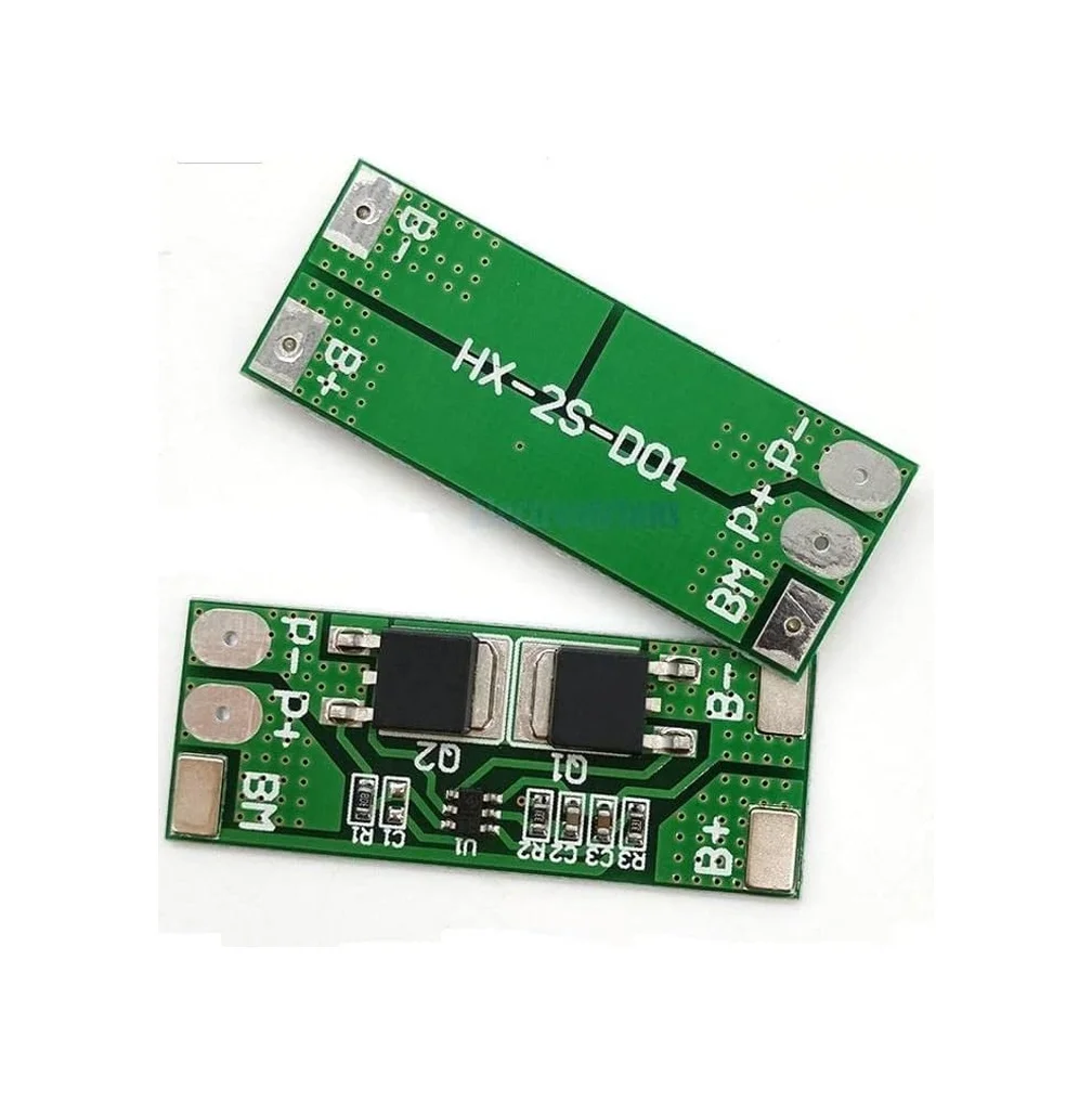 Lexroo Bms 2s 8a Li-ion 6.4v 8.4v Yeşil Vida Konnektörlü 8 Amps 2 Pol 41mm 3.5mm Lexroo Bms 2s 8a Li-ion 6.4v 8.4v Yeşil Vida Konnektörlü 8 Amps 2 Pol 41mm 3.5mm