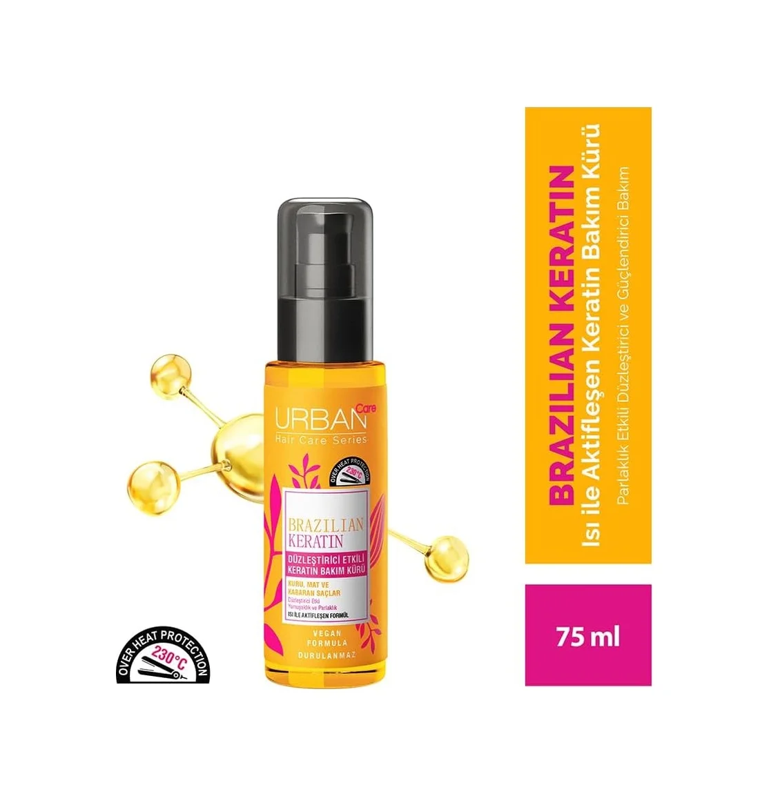 Lexroo Brazilian Keratin Yoğun Saç Bakım Serumu, 75 Ml Lexroo Brazilian Keratin Yoğun Saç Bakım Serumu, 75 Ml