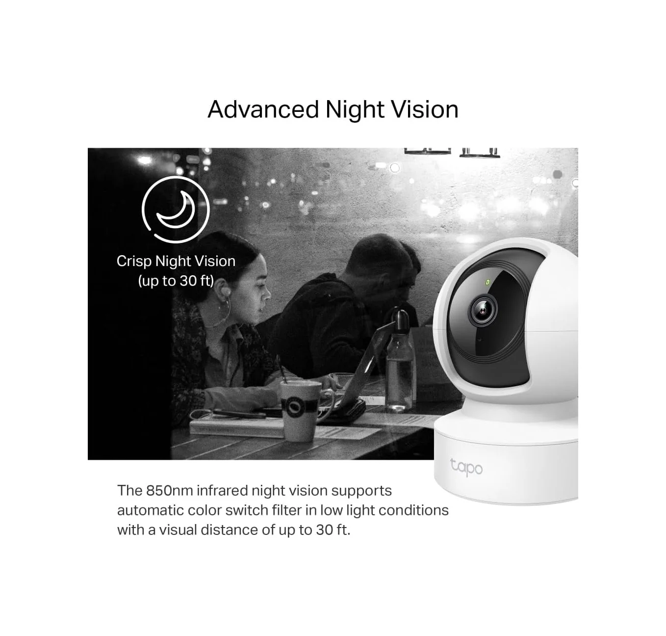 Lexroo C212, 2k 3mp İç Mekan Wi-fi/ethernet Güvenlik Kamerası, Kişi Tespit Ve Hareket Takibi, 360 Lexroo C212, 2k 3mp İç Mekan Wi-fi/ethernet Güvenlik Kamerası, Kişi Tespit Ve Hareket Takibi, 360