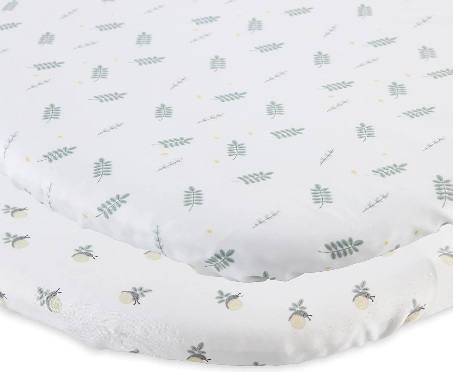 Lexroo Çarşaf Bambu Set İki Parça Baby Hug Greenery Lexroo Çarşaf Bambu Set İki Parça Baby Hug Greenery