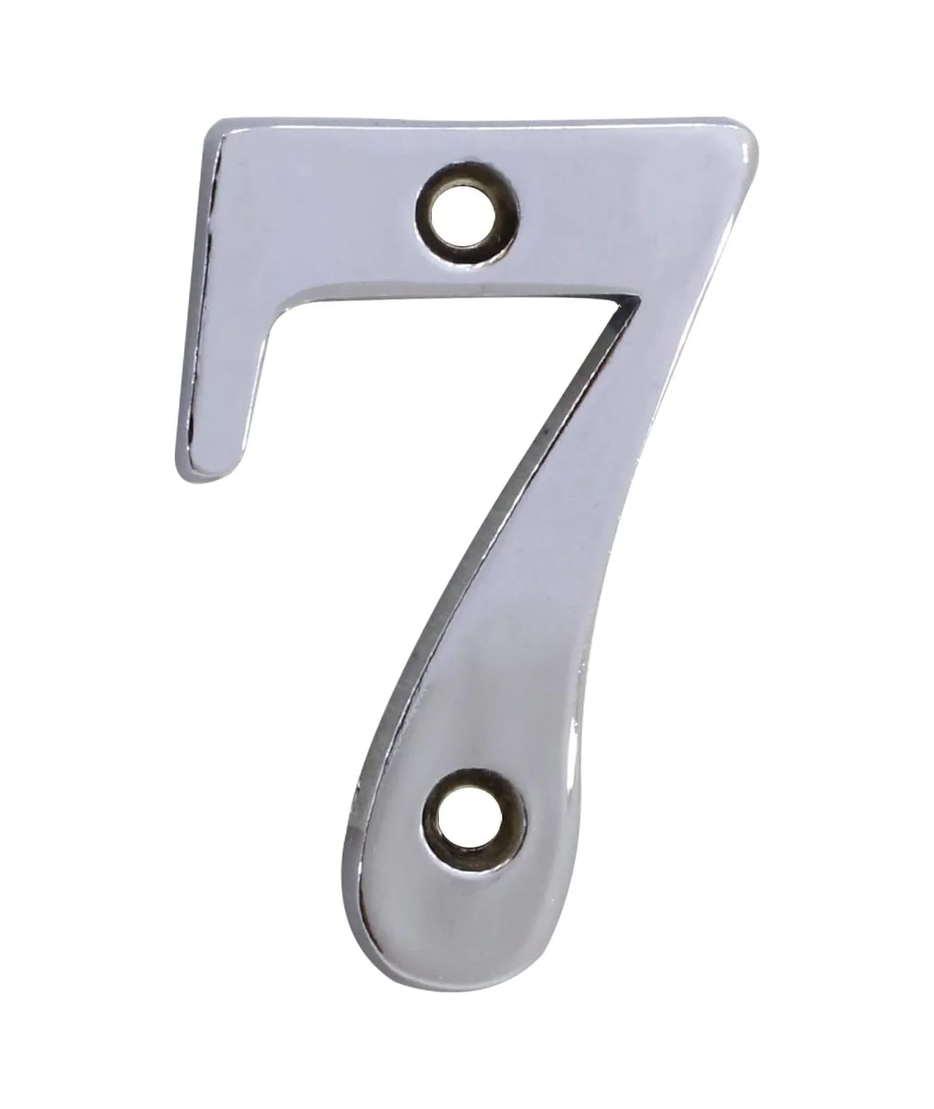Lexroo Çelik Kapı Numarası 5 Cm Parlak Krom 7 Numara Standart Lexroo Çelik Kapı Numarası 5 Cm Parlak Krom 7 Numara Standart