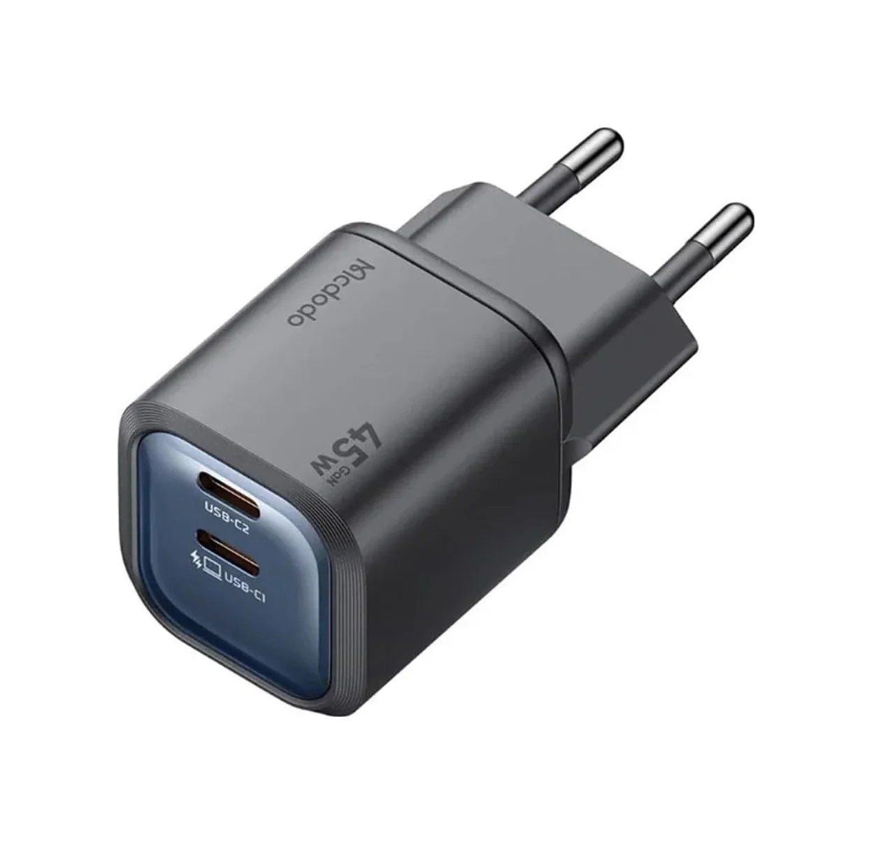 Lexroo Ch-1000 Gan Serisi 45w 2c Mini Gan Şarj Cihazı Siyah Standart Lexroo Ch-1000 Gan Serisi 45w 2c Mini Gan Şarj Cihazı Siyah Standart