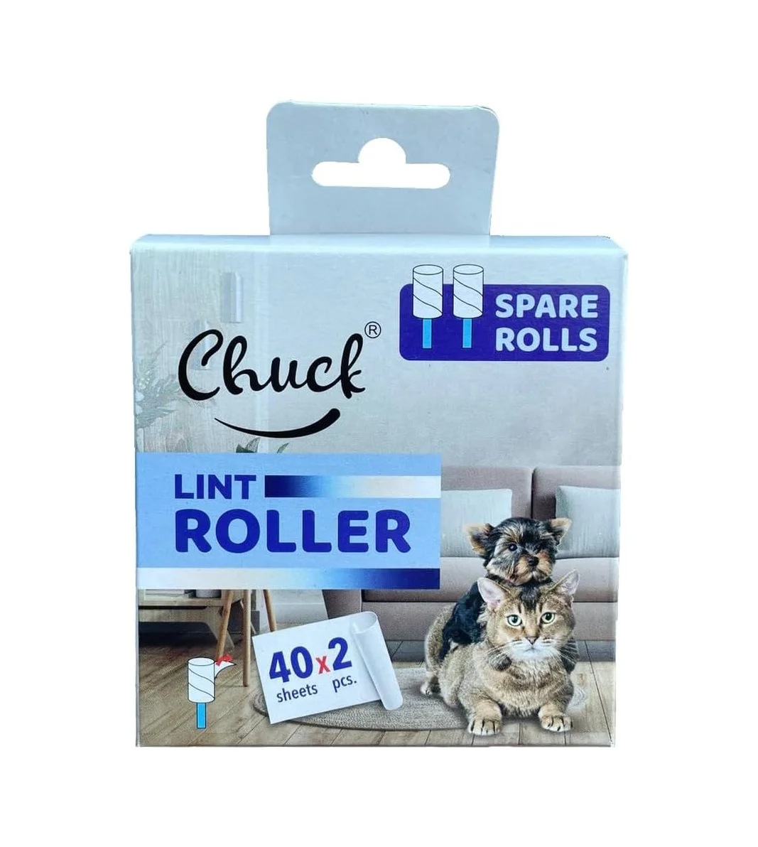 Lexroo Chuck Tüy Toplama Yedek Rulu, 40 Yaprak X 2 Ad X 15 Adet Çok Renkli Lexroo Chuck Tüy Toplama Yedek Rulu, 40 Yaprak X 2 Ad X 15 Adet Çok Renkli