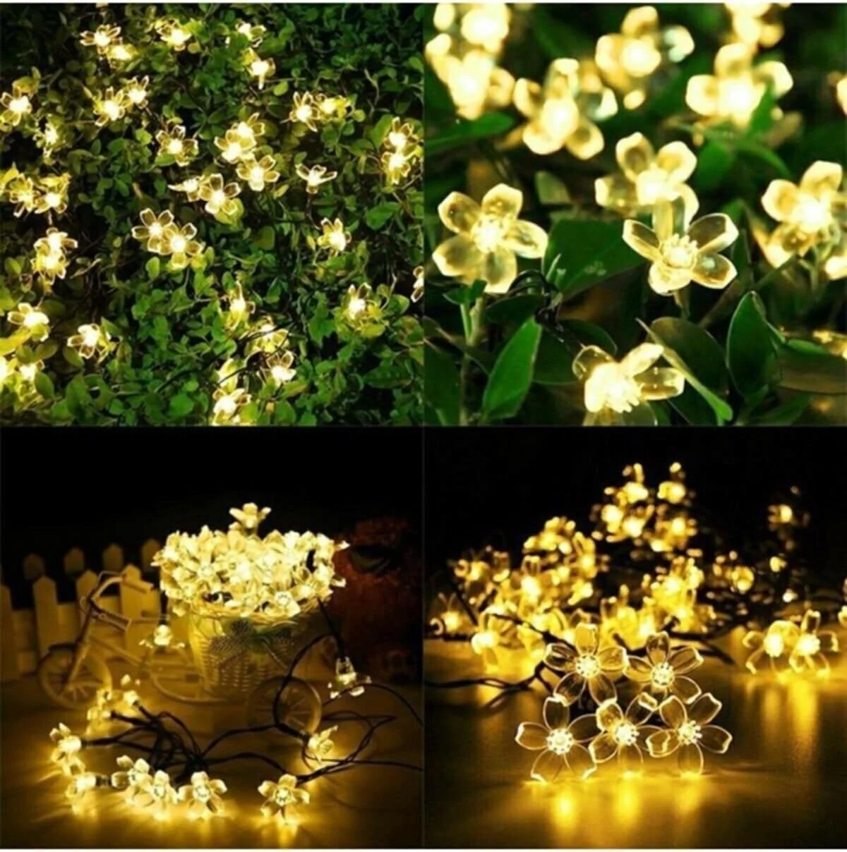 Lexroo Çiçek Desenli 30 Led Li Solar Bahçe Lambası Güneş Enerjili 2 Fonksiyonlu Bahçe Led Diğer Lexroo Çiçek Desenli 30 Led Li Solar Bahçe Lambası Güneş Enerjili 2 Fonksiyonlu Bahçe Led Diğer