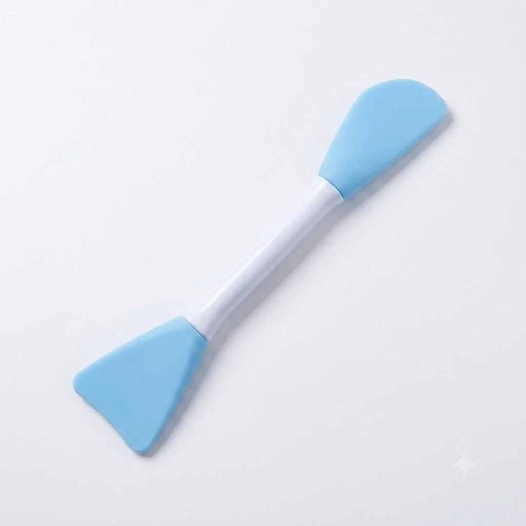 Lexroo Çift Başlı Silikon Maske Uygulama Fırçası - Rc-385 Lexroo Çift Başlı Silikon Maske Uygulama Fırçası - Rc-385