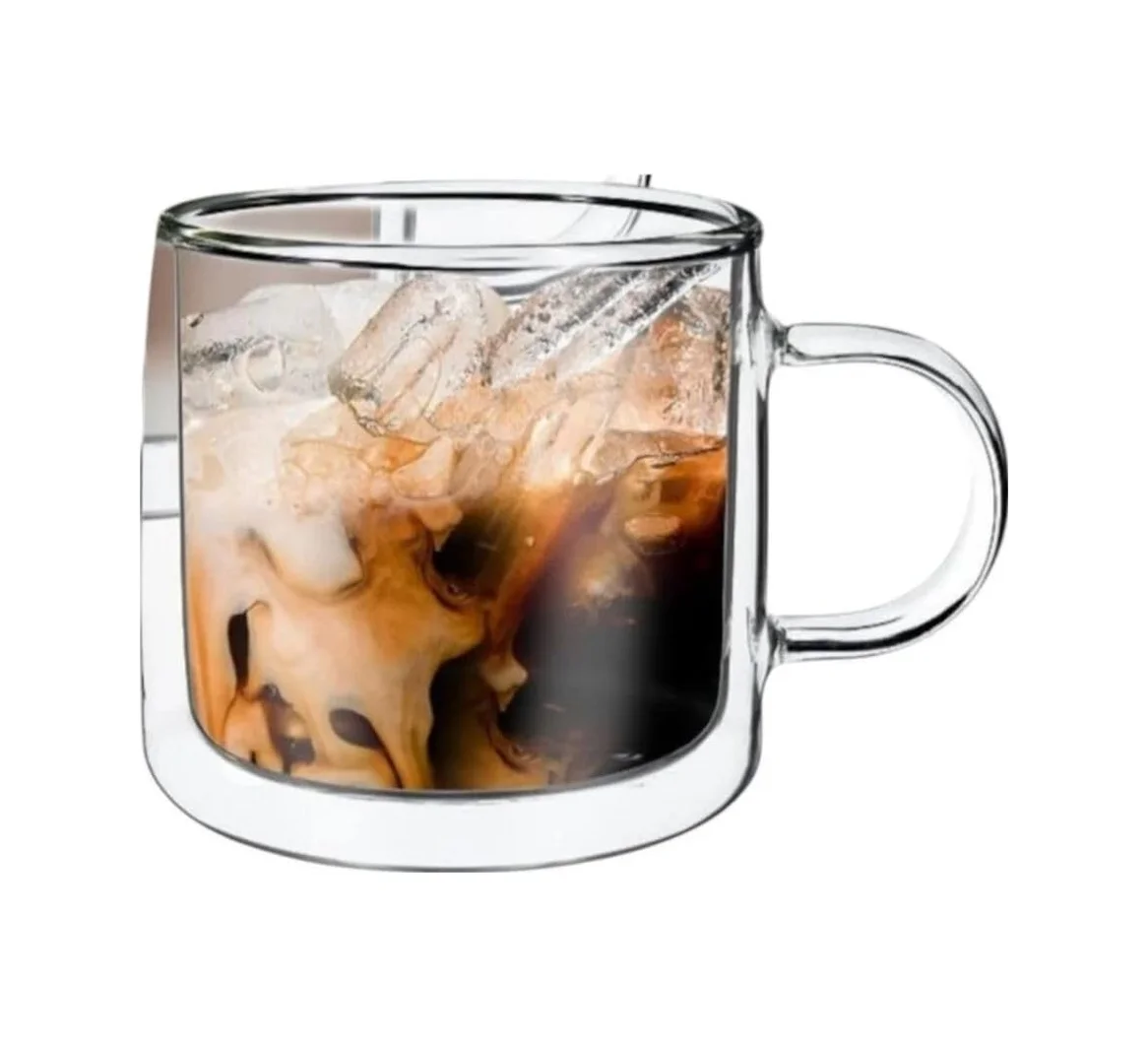 Lexroo Çift Cidarlı Kahve, Latte, Su Bardağı, 250 Ml, Cam Kupa, 1 Adet - 12128 Çok Renkli Lexroo Çift Cidarlı Kahve, Latte, Su Bardağı, 250 Ml, Cam Kupa, 1 Adet - 12128 Çok Renkli