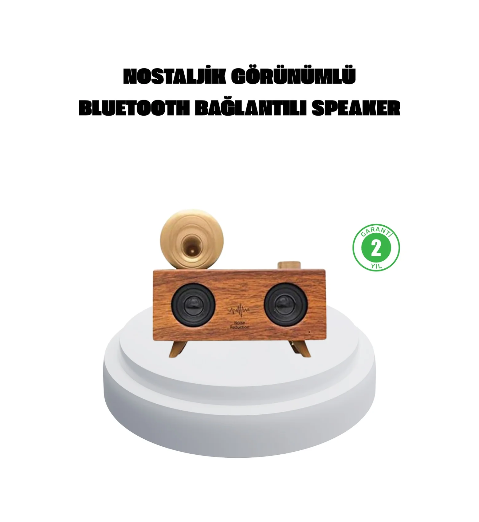 Lexroo Çift Hoparlörlü Bluetooth Gramofon Speaker Fm Radyo, Usb, Sd Kart Ve Aux Girişli Lexroo Çift Hoparlörlü Bluetooth Gramofon Speaker Fm Radyo, Usb, Sd Kart Ve Aux Girişli