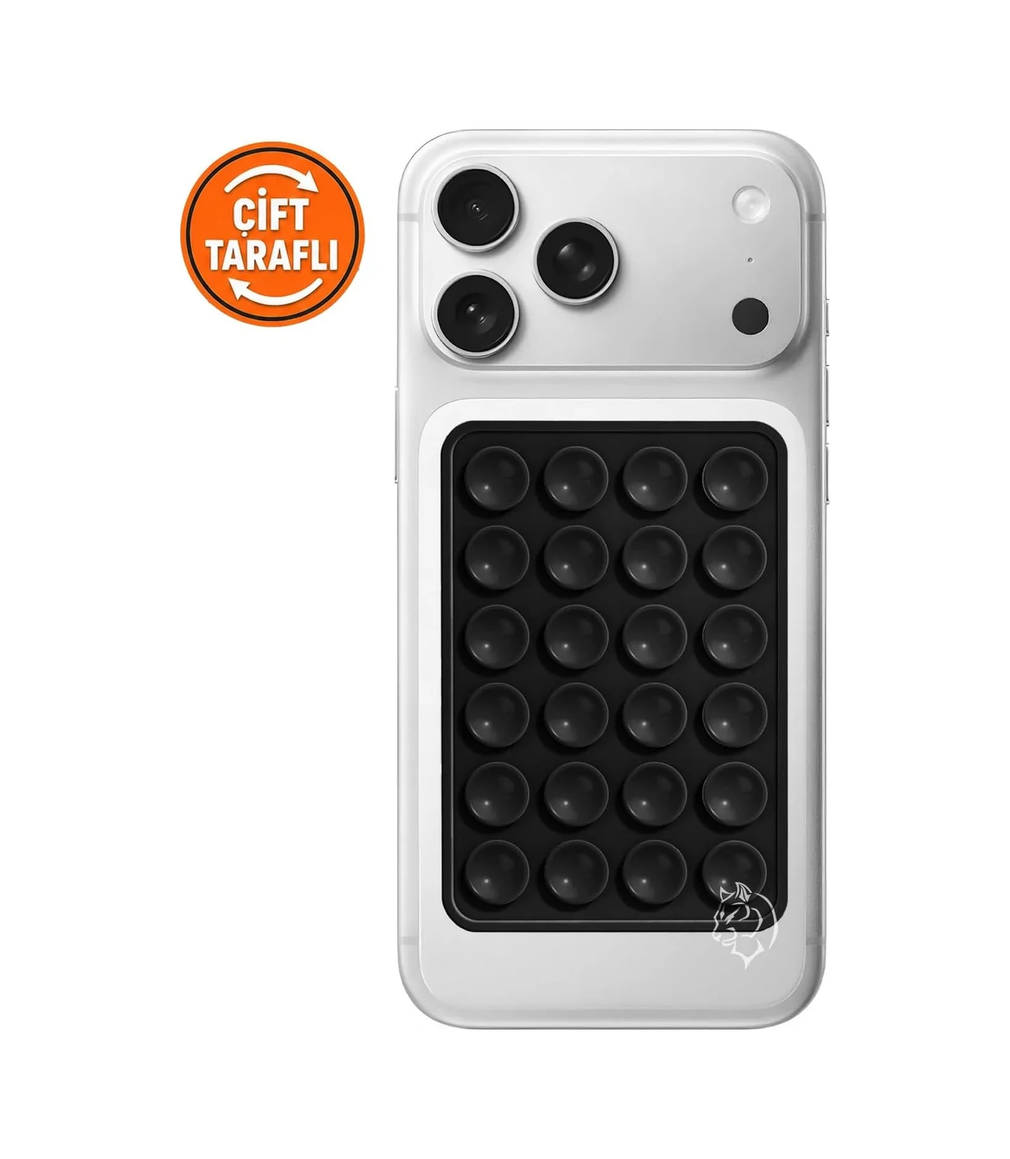 Lexroo Çift Taraflı Silikon Vantuzlu Telefon Tutucu, Ahtapot Vakumlu Tasarım Standart Lexroo Çift Taraflı Silikon Vantuzlu Telefon Tutucu, Ahtapot Vakumlu Tasarım Standart