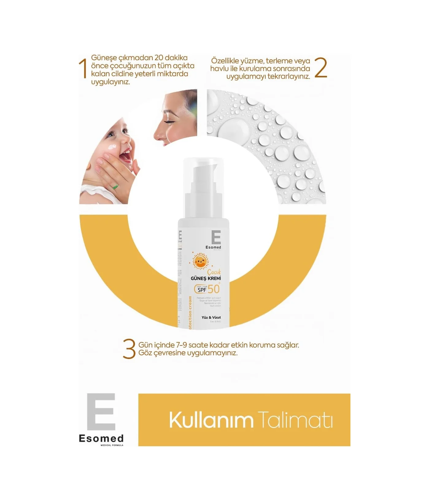 Lexroo Çocuk Güneş Kremi Spf 50+ Hassas Ciltler İçin Suya Dayanıklı Yüksek Koruma Lexroo Çocuk Güneş Kremi Spf 50+ Hassas Ciltler İçin Suya Dayanıklı Yüksek Koruma