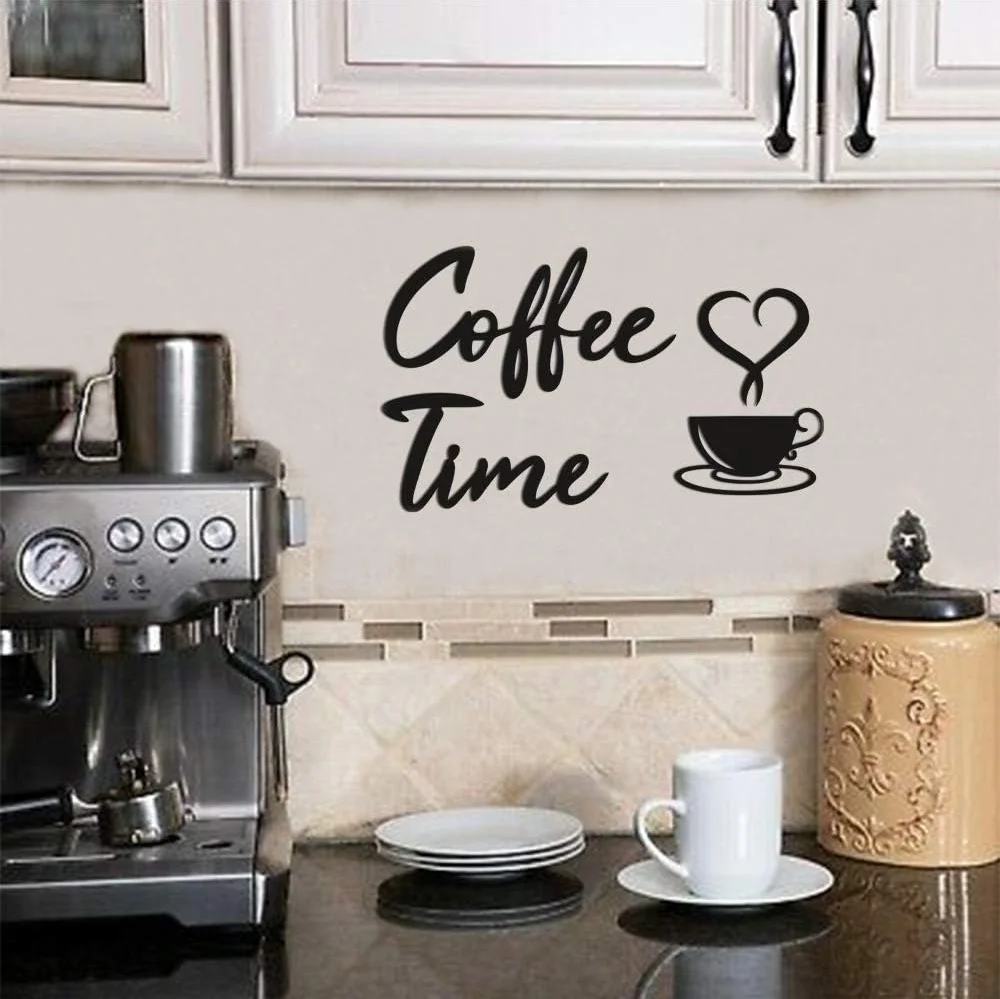 Lexroo Coffee Time Ahşap Modern Kahve Mutfak Dekoru Çok Renkli Lexroo Coffee Time Ahşap Modern Kahve Mutfak Dekoru Çok Renkli