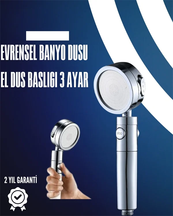 Lexroo Dayanıklı Ve Ergonomik Tasarımlı Ayarlanabilir El Duş Başlığı Çok Renkli Lexroo Dayanıklı Ve Ergonomik Tasarımlı Ayarlanabilir El Duş Başlığı Çok Renkli