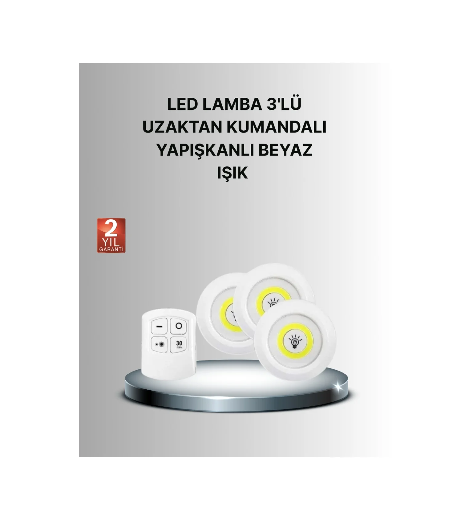 Lexroo Dekoratif Ve Pratik 3 Lü Kumandalı Spot Led Aydınlatma Çok Renkli Lexroo Dekoratif Ve Pratik 3 Lü Kumandalı Spot Led Aydınlatma Çok Renkli