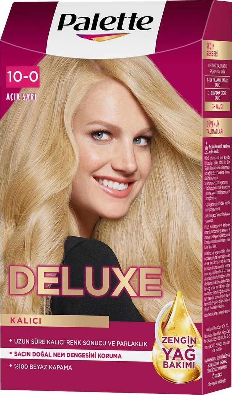 Lexroo Deluxe Saç Boyası 10-0 Açık Sarı 50 Mililitre Lexroo Deluxe Saç Boyası 10-0 Açık Sarı 50 Mililitre