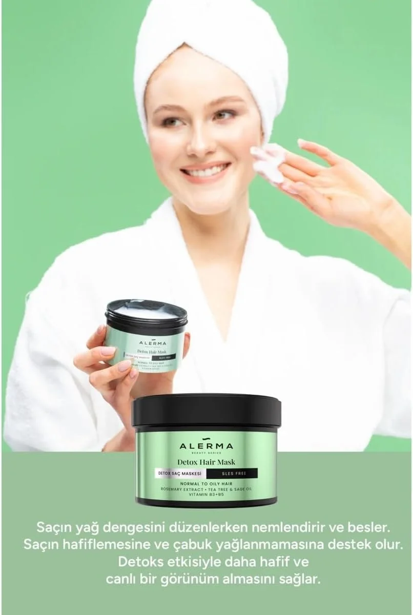 Lexroo Detox Sülfatsız Saç Maskesi, İnce Telli Ve Yağlı Saçlar İçin, 240 Ml Lexroo Detox Sülfatsız Saç Maskesi, İnce Telli Ve Yağlı Saçlar İçin, 240 Ml