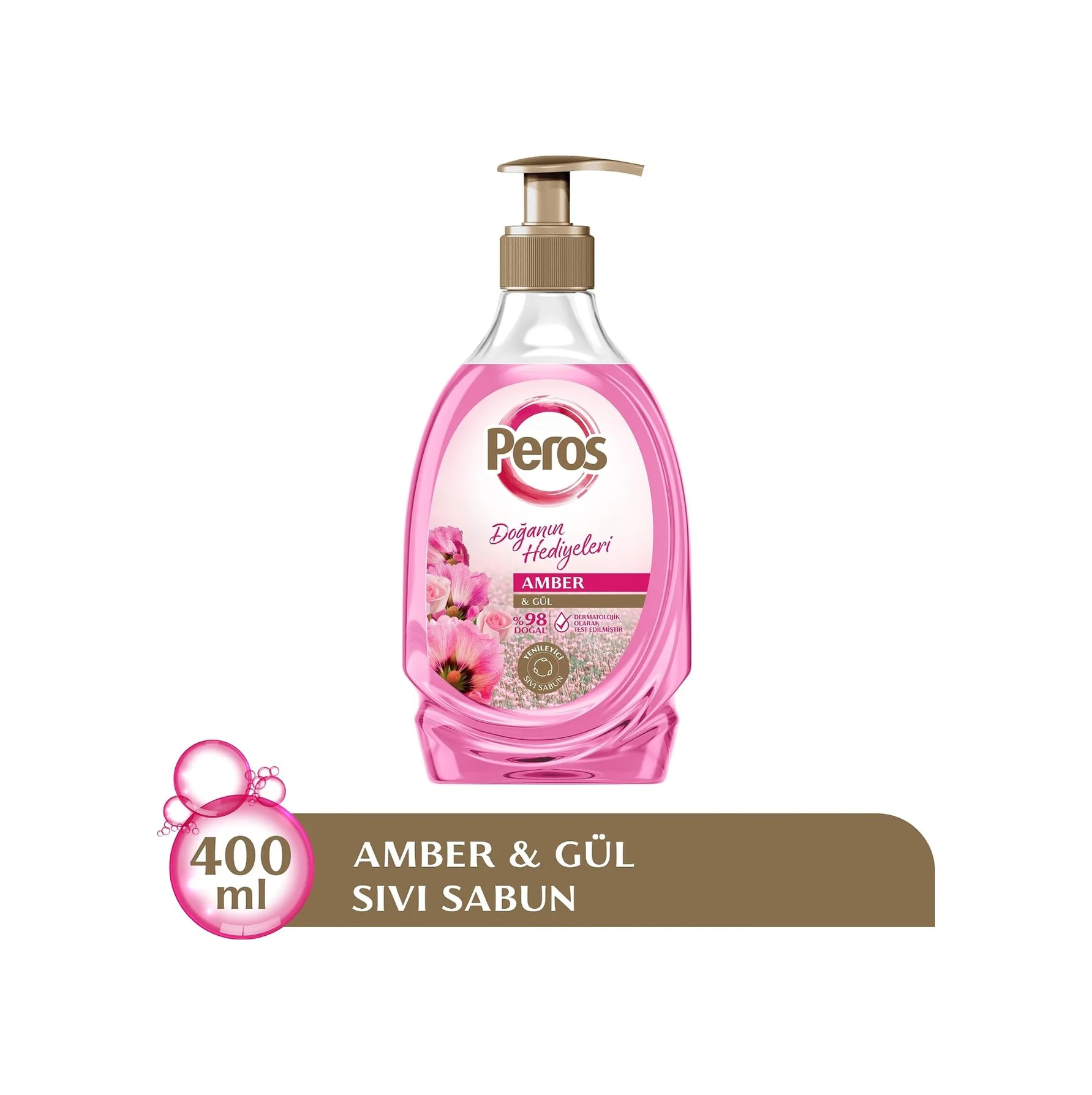 Lexroo Doğanın Hediyeleri Amber & Gül Sıvı Sabun 400 G Lexroo Doğanın Hediyeleri Amber & Gül Sıvı Sabun 400 G