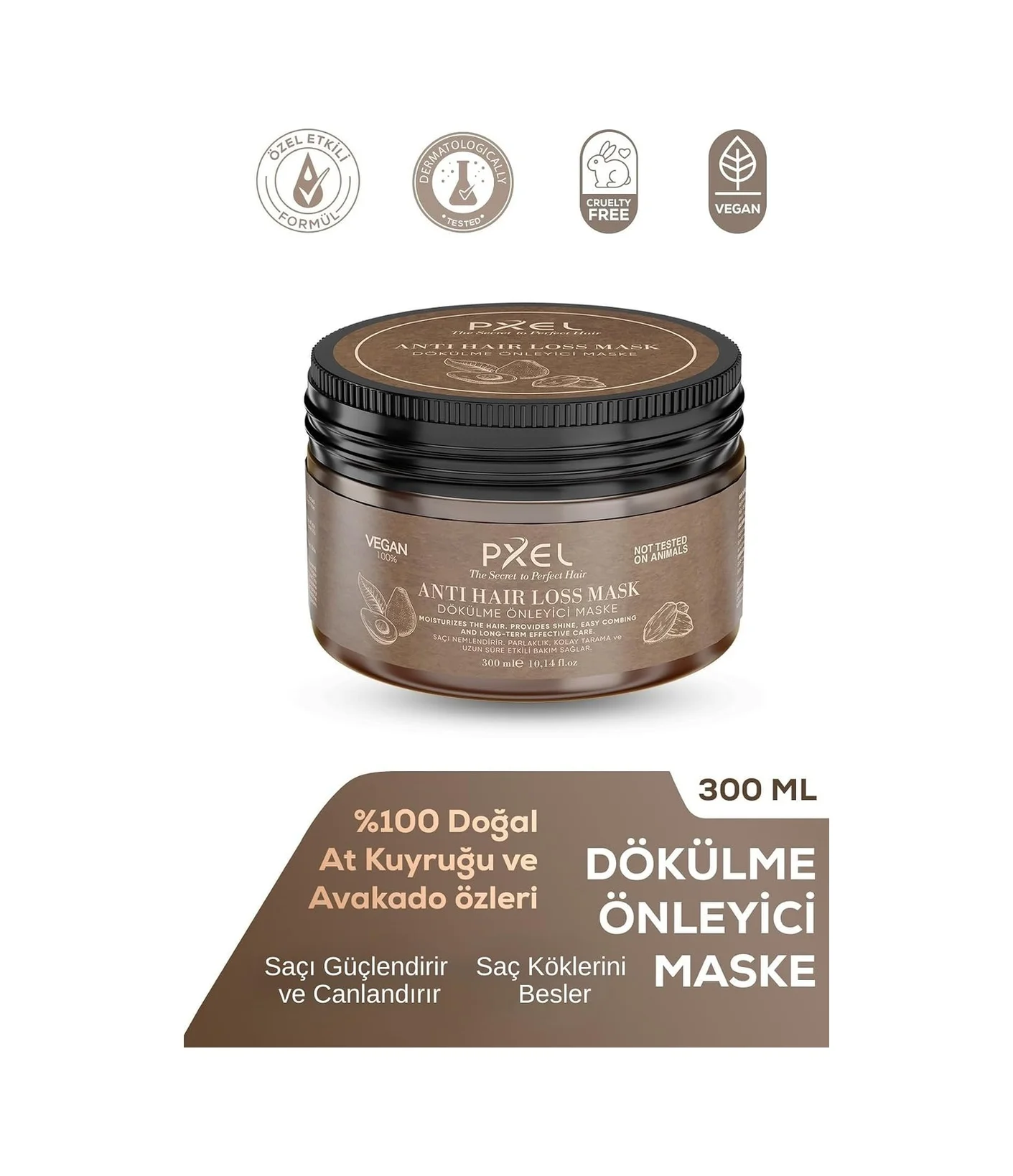 Lexroo Dökülme Önleyici Saç Maskesi 300 Ml Kafein, Biotin Ve Bitkisel Protein İçerikli Lexroo Dökülme Önleyici Saç Maskesi 300 Ml Kafein, Biotin Ve Bitkisel Protein İçerikli