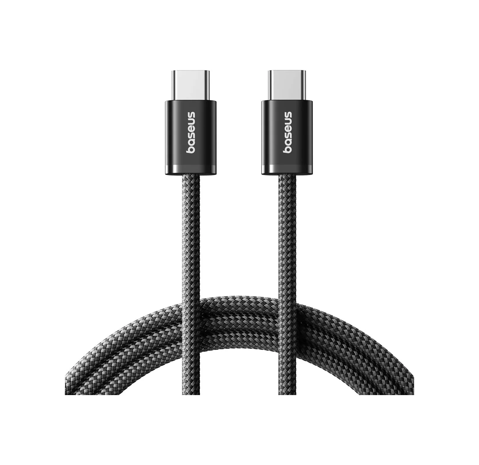 Lexroo Dynamic 4 Series 100w Pd Hızlı Şarj Kablosu, Type-c To Type-c Örgülü Kablo 1 Metre - Siyah Lexroo Dynamic 4 Series 100w Pd Hızlı Şarj Kablosu, Type-c To Type-c Örgülü Kablo 1 Metre - Siyah