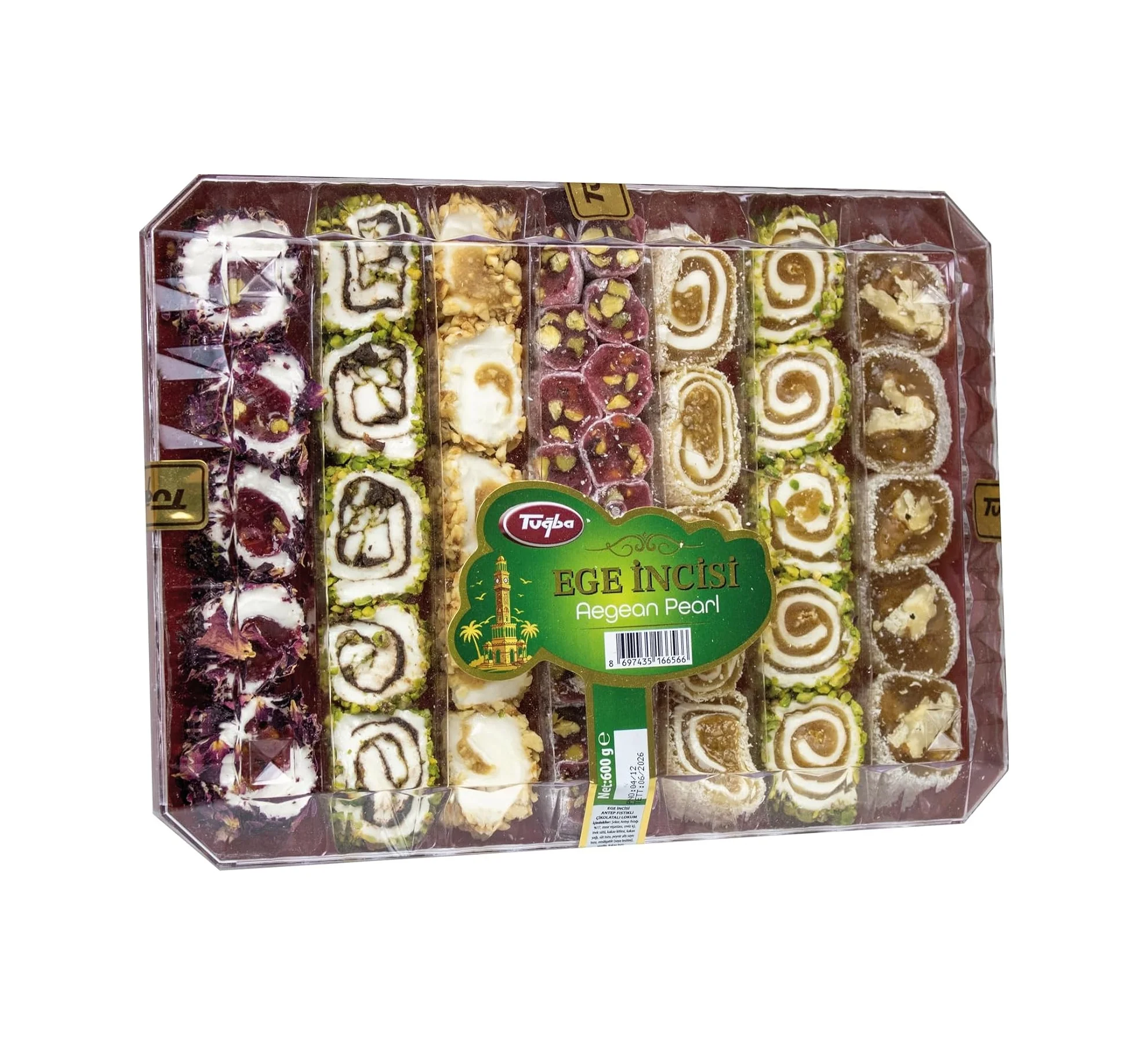 Lexroo Ege İncisi 600 Gr Turkish Delight Lexroo Ege İncisi 600 Gr Turkish Delight