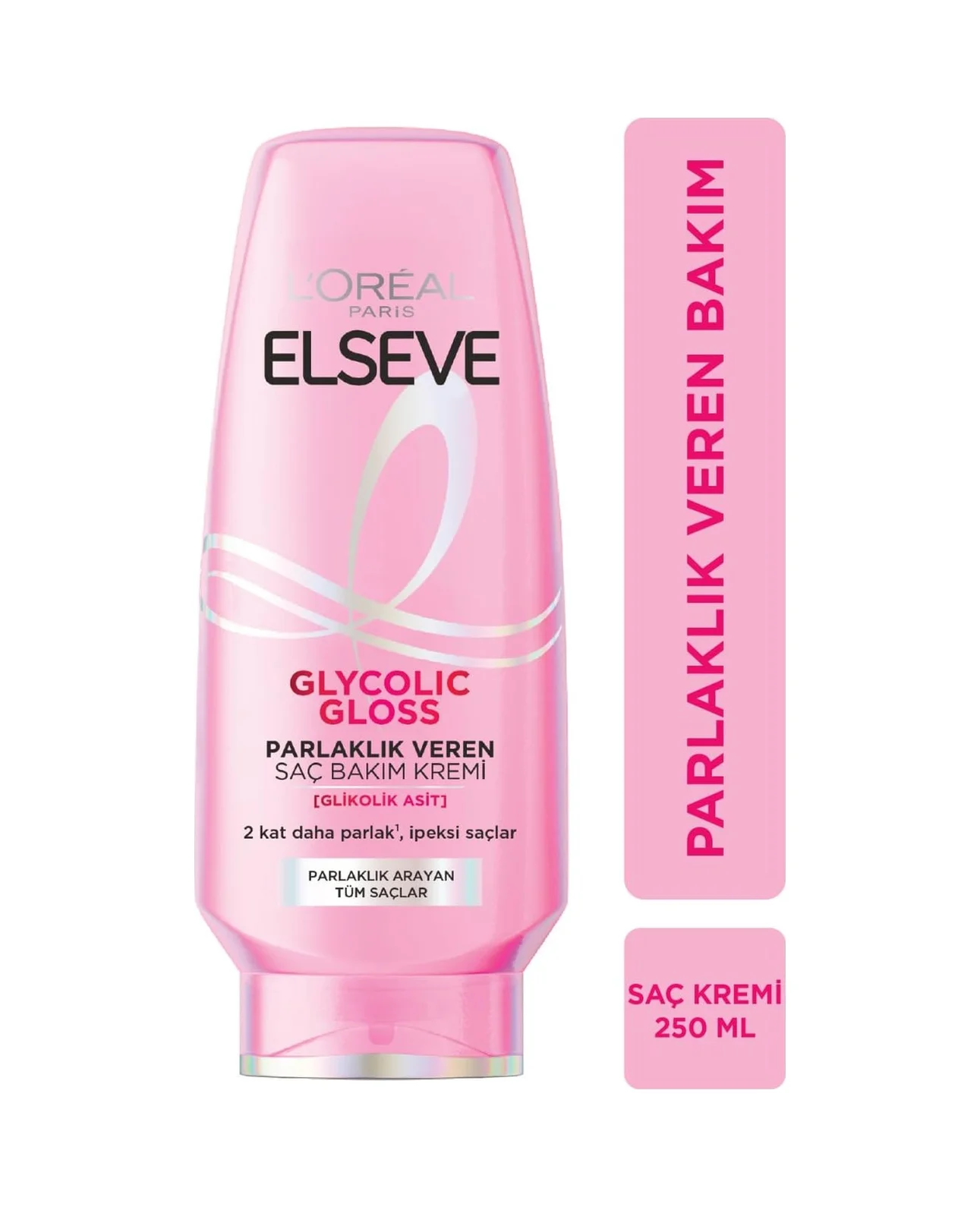 Lexroo Elseve Glycolic Gloss Parlaklık Veren Saç Bakım Kremi 250ml Lexroo Elseve Glycolic Gloss Parlaklık Veren Saç Bakım Kremi 250ml