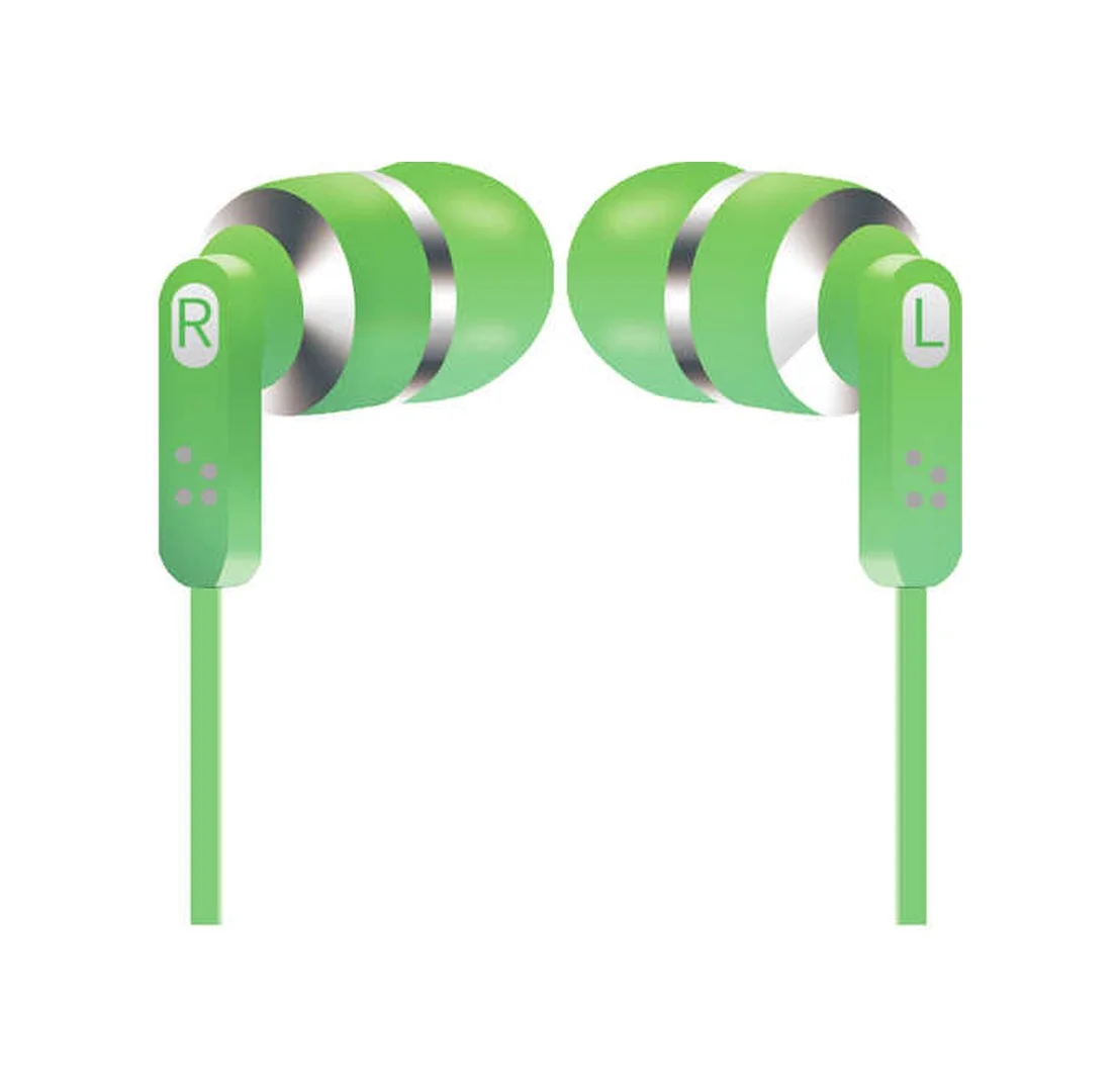 Lexroo Er02 3.5mm Kulaklık - Yeşil Lexroo Er02 3.5mm Kulaklık - Yeşil