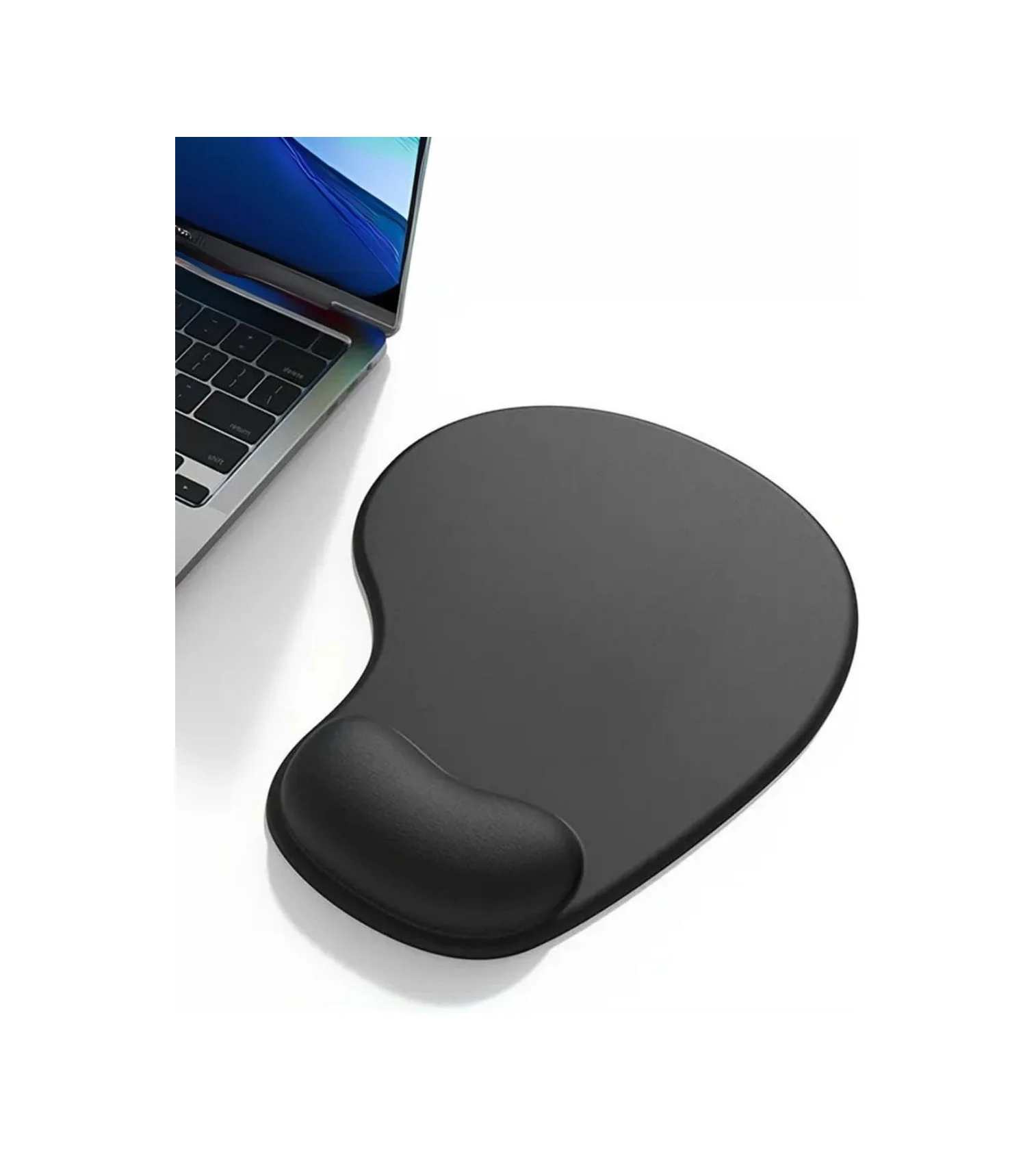 Lexroo Ergopad Bilek Destekli Ergonomik Kaymaz Taban Mouse Pad, Masa Pedi Siyah Standart Lexroo Ergopad Bilek Destekli Ergonomik Kaymaz Taban Mouse Pad, Masa Pedi Siyah Standart