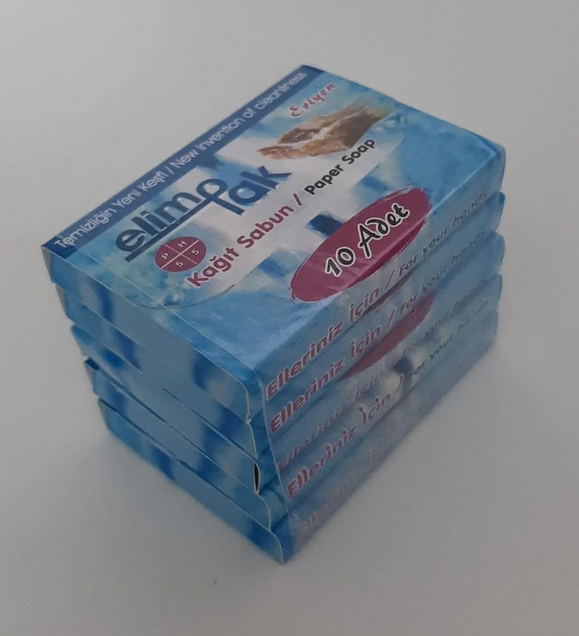 Lexroo Eriyen Kağıt Sabun 5'li Paket - 50 Adet Tek Kullanımlık Eriyen Sabun Yaprağı - Yerli Üretim Diğer Lexroo Eriyen Kağıt Sabun 5'li Paket - 50 Adet Tek Kullanımlık Eriyen Sabun Yaprağı - Yerli Üretim Diğer