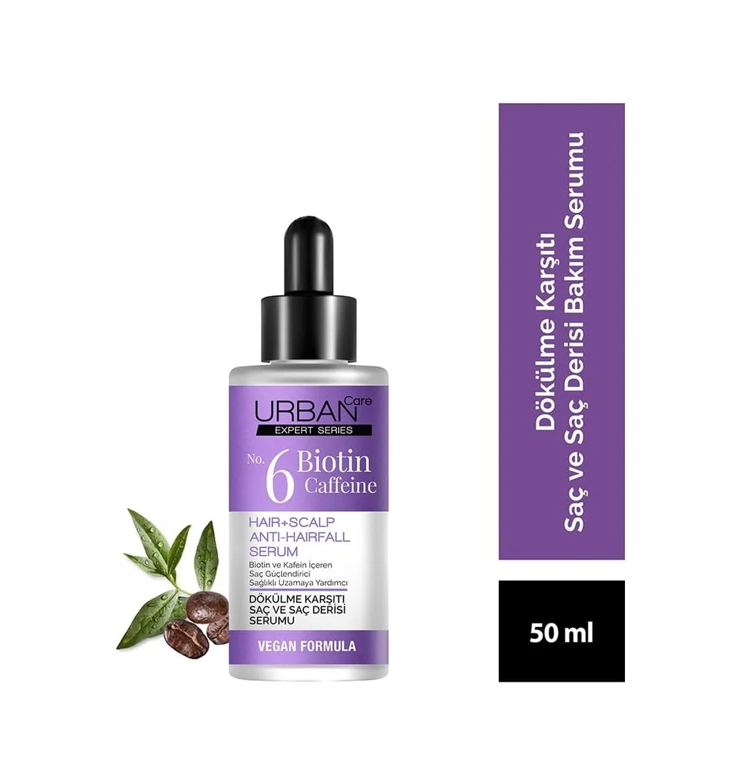 Lexroo Expert No.6 Biotin Caffeine Dökülme Karşıtı Saç Bakım Serumu, 50 Mililitre, Vegan Lexroo Expert No.6 Biotin Caffeine Dökülme Karşıtı Saç Bakım Serumu, 50 Mililitre, Vegan
