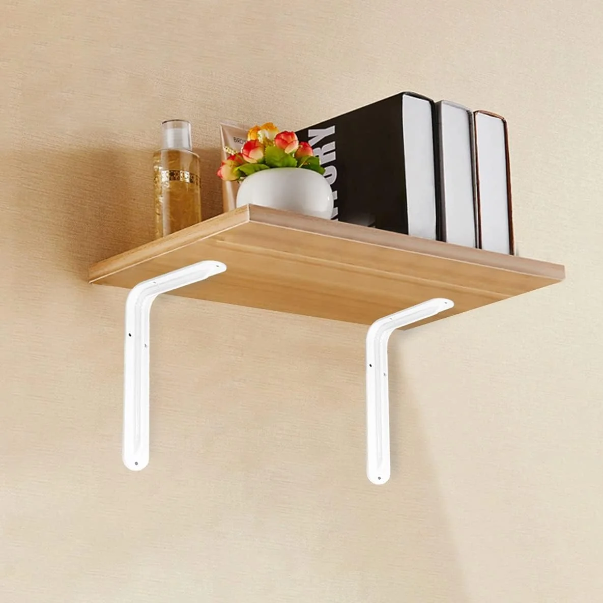 Lexroo Feyzayapı Raf Altı Ayak Raf Tutucu L Demir 23 X 29 Cm Beyaz Montaj Aparatı 2 Adet Lexroo Feyzayapı Raf Altı Ayak Raf Tutucu L Demir 23 X 29 Cm Beyaz Montaj Aparatı 2 Adet
