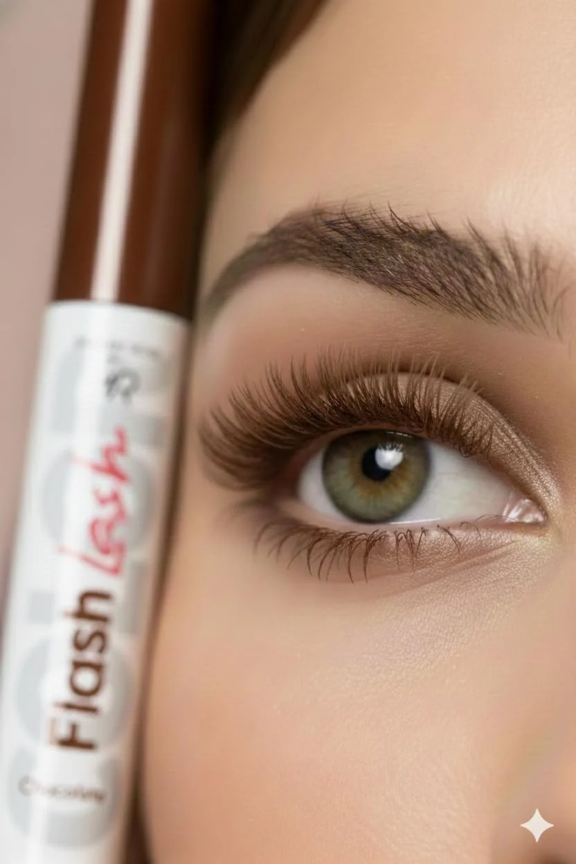 Lexroo Flash Lash Colored Mascara No: 11 Chocolate - Renkli Maskara Lexroo Flash Lash Colored Mascara No: 11 Chocolate - Renkli Maskara