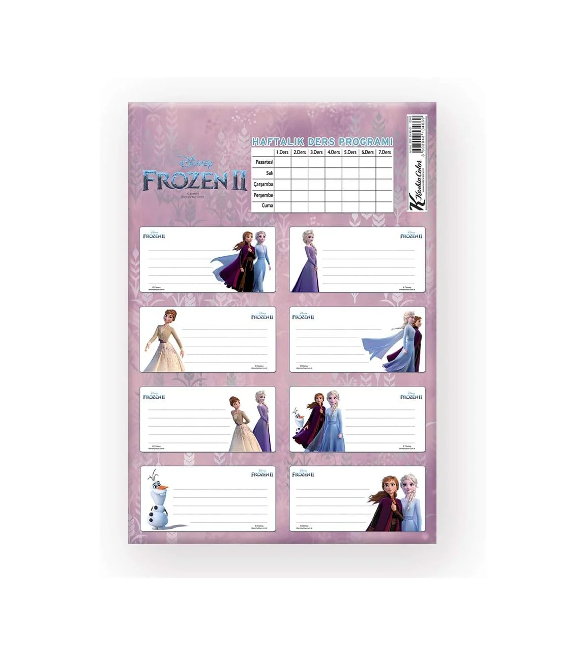 Lexroo Frozen Iı Ders Programlı 3lü Etiket Diğer Lexroo Frozen Iı Ders Programlı 3lü Etiket Diğer