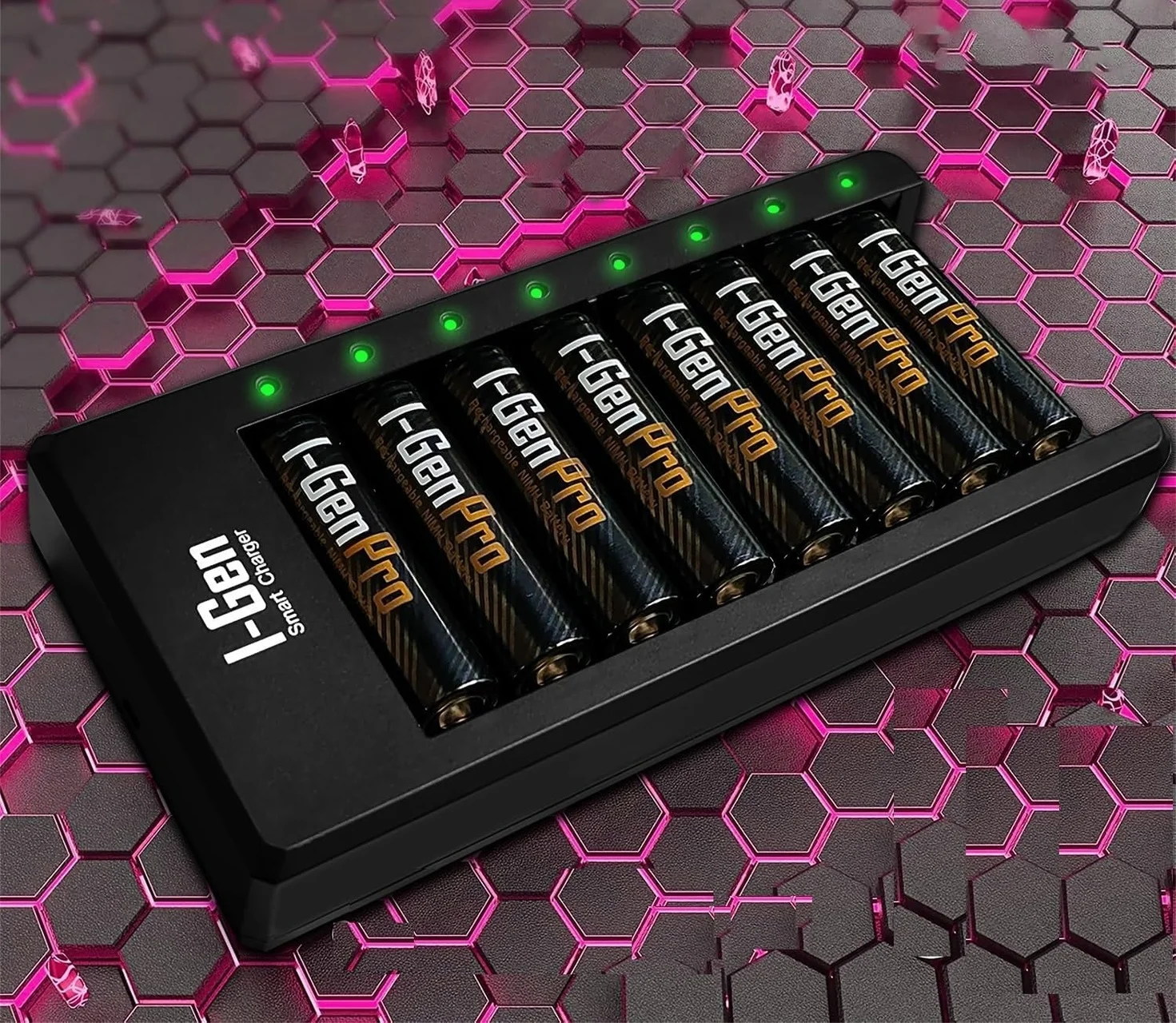 Lexroo G811 8'li Pil Şarj Aleti + 8 Adet Aaa Pro 1100 Mah Şarj Edilebilir İnce Şarjlı Kalem Pilli Lexroo G811 8'li Pil Şarj Aleti + 8 Adet Aaa Pro 1100 Mah Şarj Edilebilir İnce Şarjlı Kalem Pilli