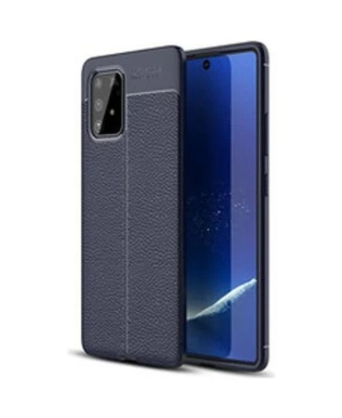 Lexroo Galaxy A91 S10 Lite Niss Silikon Kılıf - Lacivert Lexroo Galaxy A91 S10 Lite Niss Silikon Kılıf - Lacivert