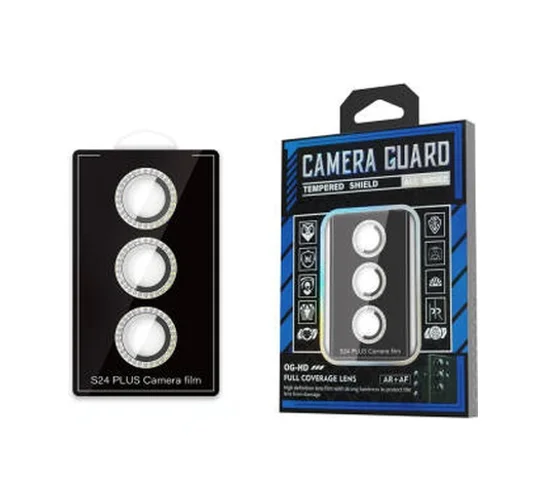 Lexroo Galaxy S24 Plus Diamond Kamera Lens Koruyucu Cam Filmi - Sarı Lexroo Galaxy S24 Plus Diamond Kamera Lens Koruyucu Cam Filmi - Sarı
