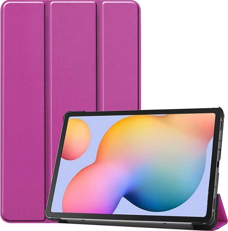 Lexroo Galaxy Uyumlu Tab S7 T870 Smart Cover Standlı 1-1 Kılıf - Mor Lexroo Galaxy Uyumlu Tab S7 T870 Smart Cover Standlı 1-1 Kılıf - Mor