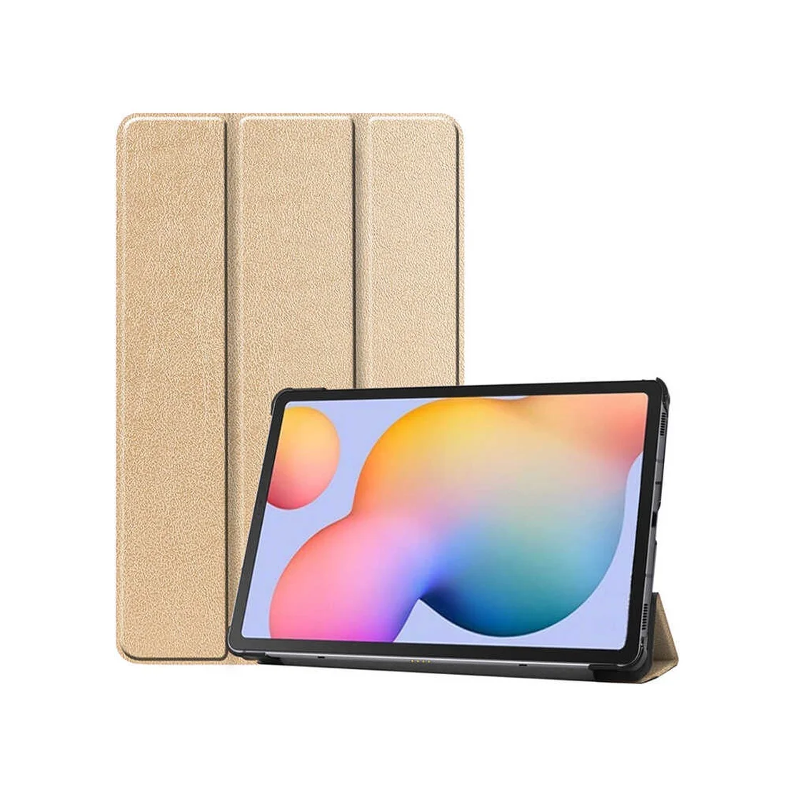 Lexroo Galaxy Uyumlu Tab S7 Fe Lte T737-t736-t733-t730 Smart Cover Standlı 1-1 Kılıf - Gold Lexroo Galaxy Uyumlu Tab S7 Fe Lte T737-t736-t733-t730 Smart Cover Standlı 1-1 Kılıf - Gold