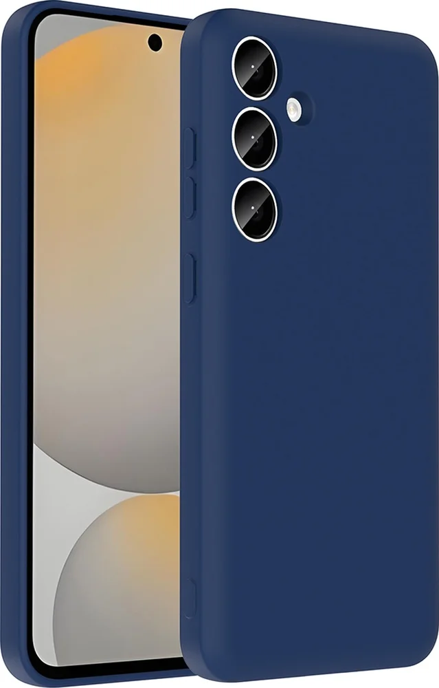 Lexroo Galaxy Uyumlu S24 Fe Kılıf Kamera Korumalı Kartlık Hazneli Vitra Kılıf - Lacivert Lexroo Galaxy Uyumlu S24 Fe Kılıf Kamera Korumalı Kartlık Hazneli Vitra Kılıf - Lacivert