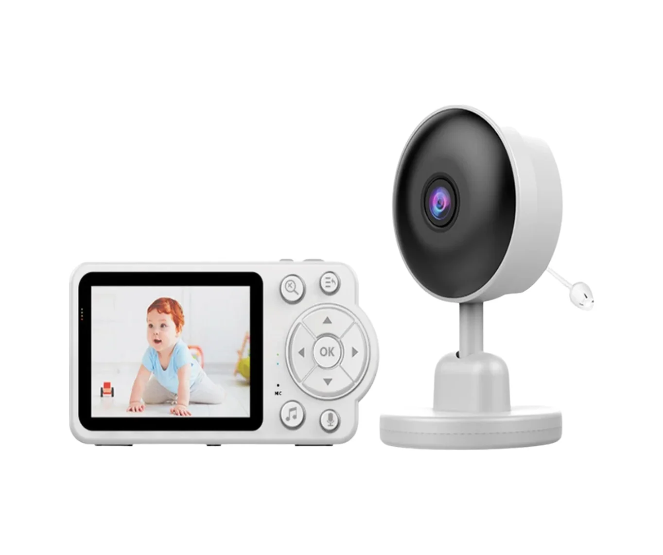 Lexroo Gece Görüşlü Kablosuz Bebek Monitörü Ağlama Ve Hareket Algılama Yeni Nesil Çok Renkli Lexroo Gece Görüşlü Kablosuz Bebek Monitörü Ağlama Ve Hareket Algılama Yeni Nesil Çok Renkli
